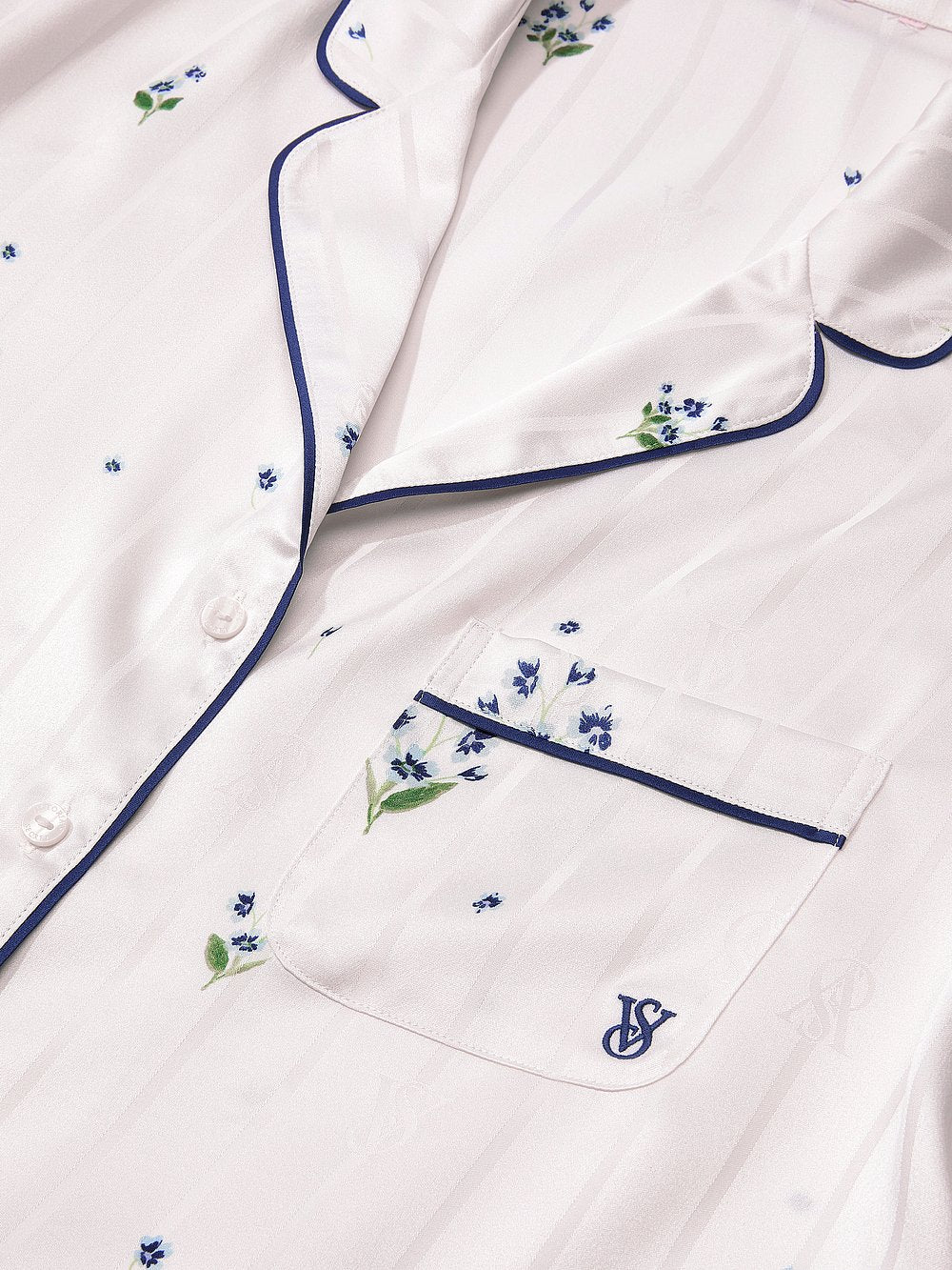 Signature Satin Short Pajama Set