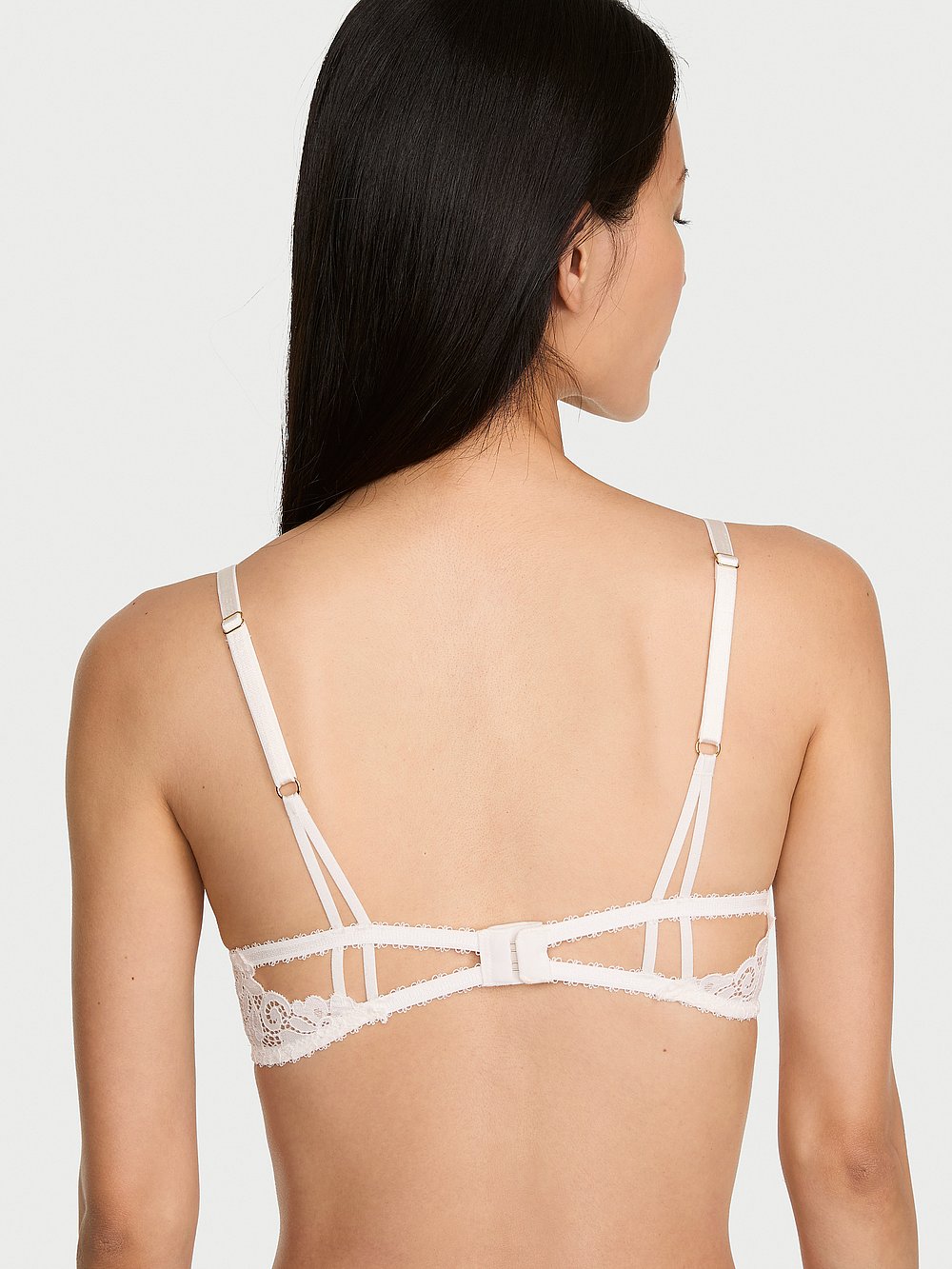 Tease Lace Lightly Lined Plunge Bra