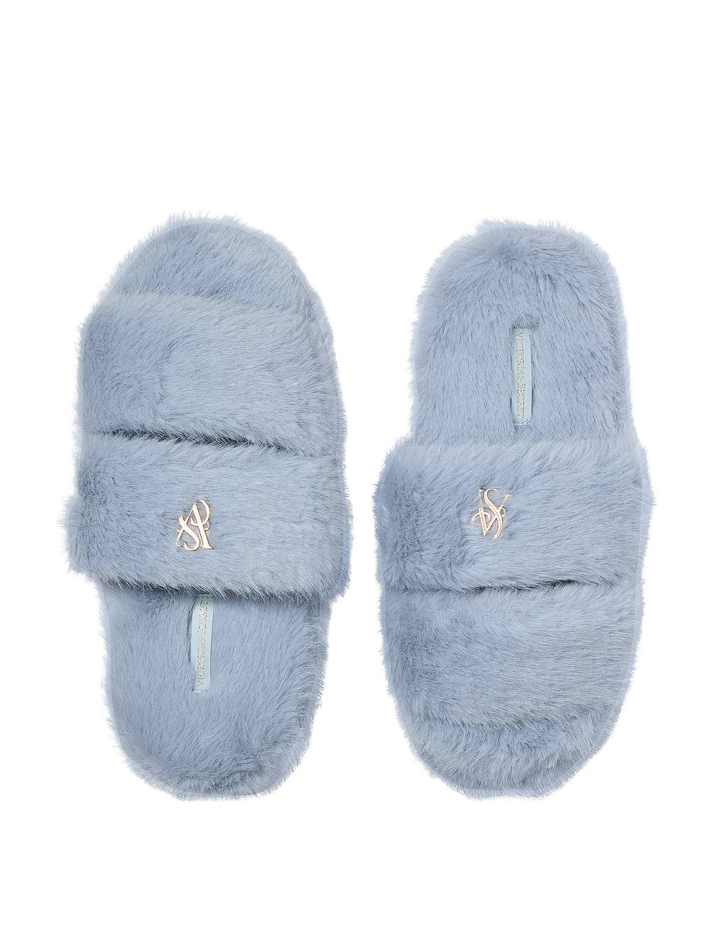 Luxe Plush Double Strap Slippers