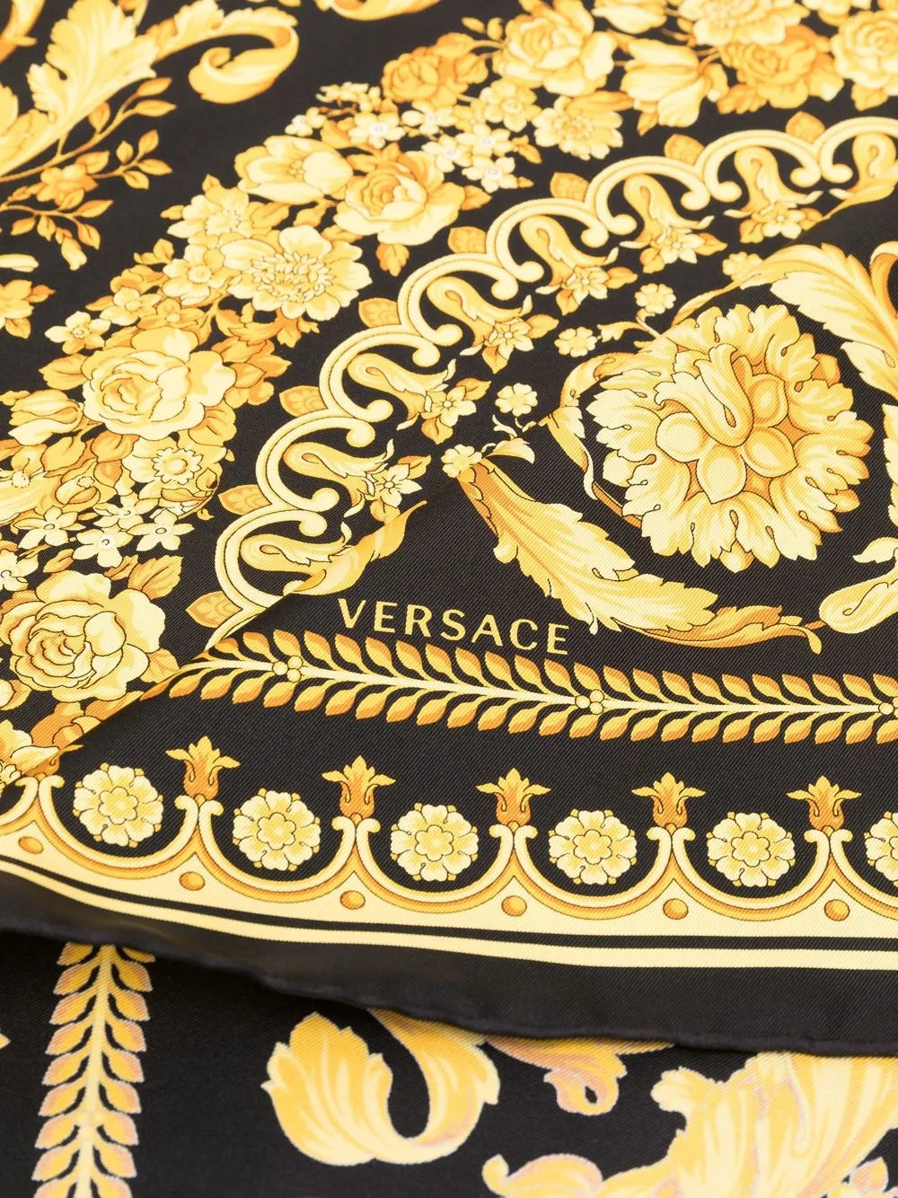 Versace Barocco Silk Scarf