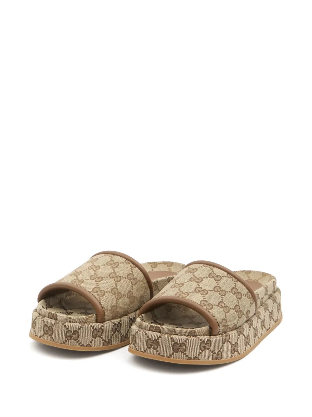 GG platform sandals