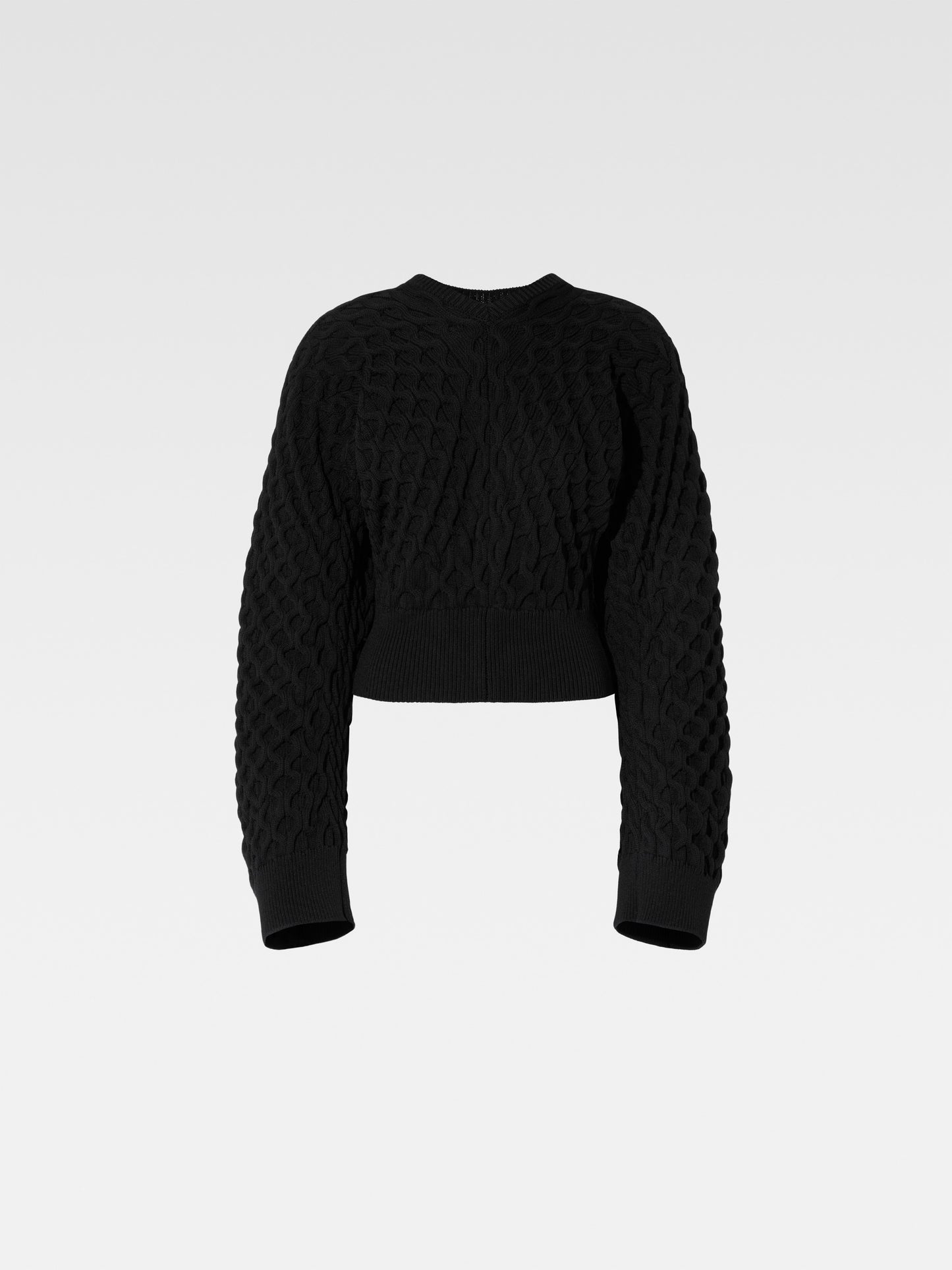 The Torsade puff sweater