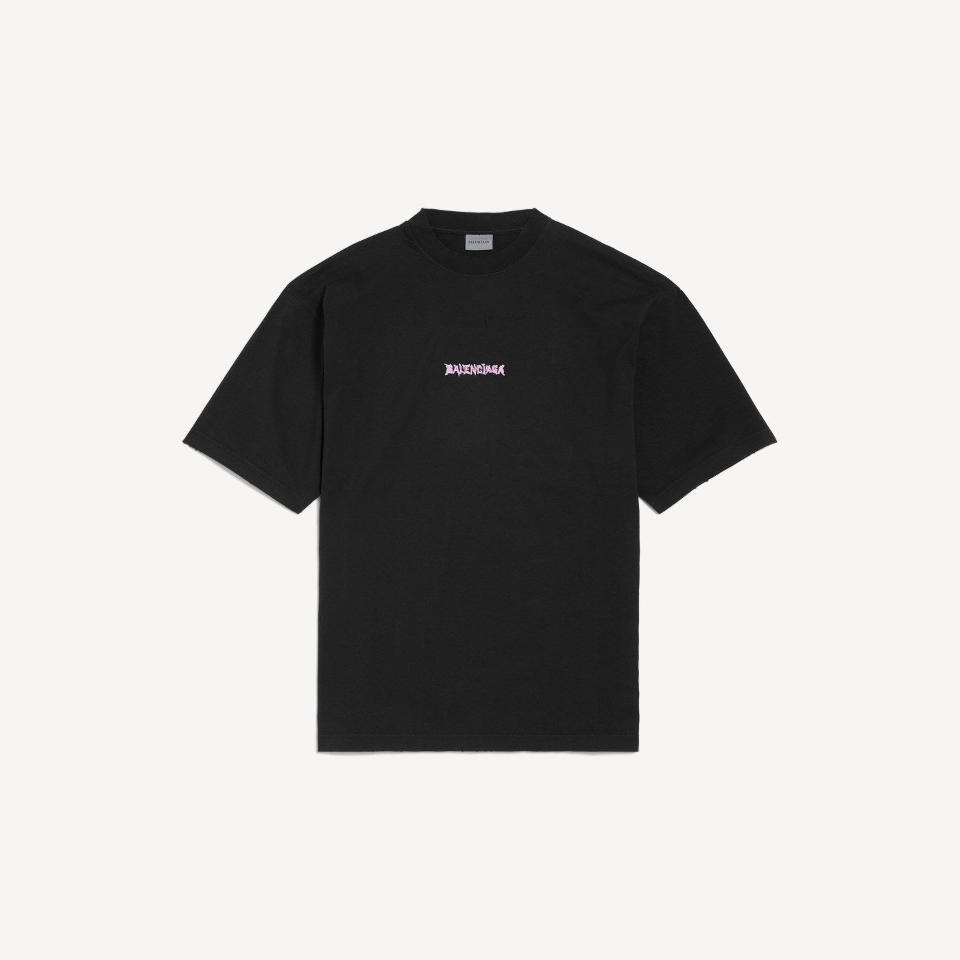 Diy balenciaga back medium fit t-shirt