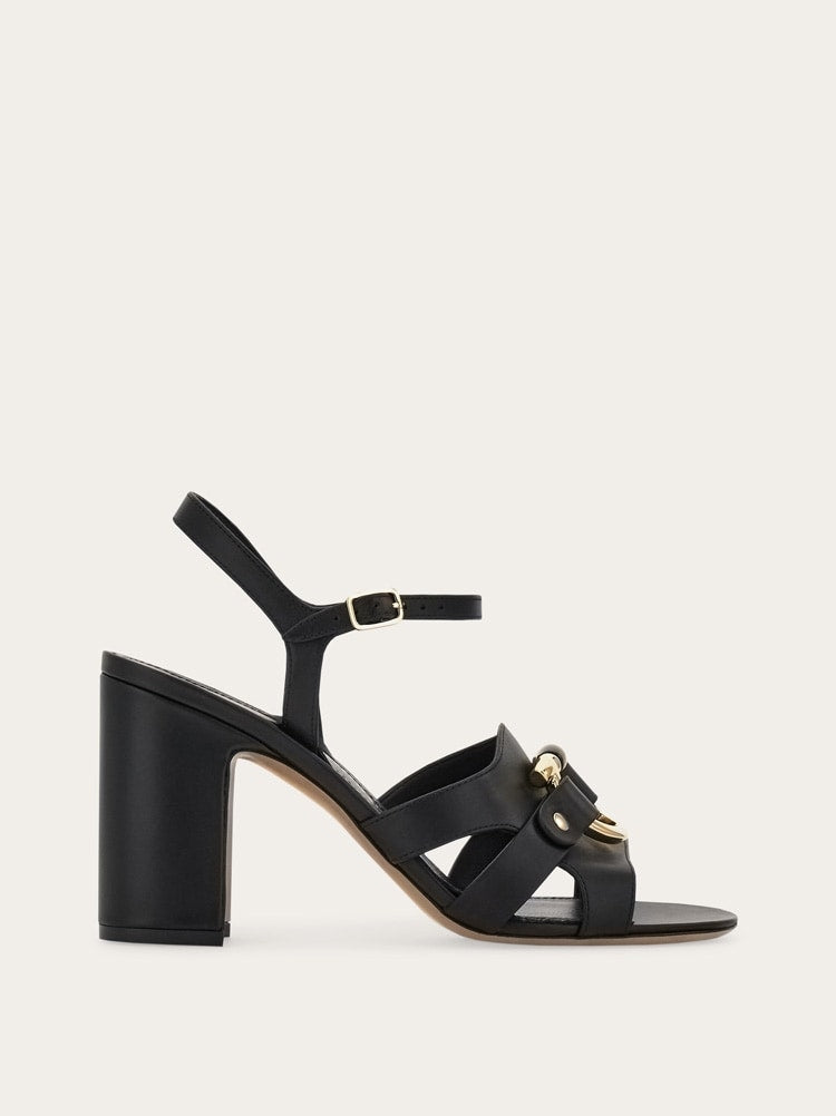 Gancini ornament sandal