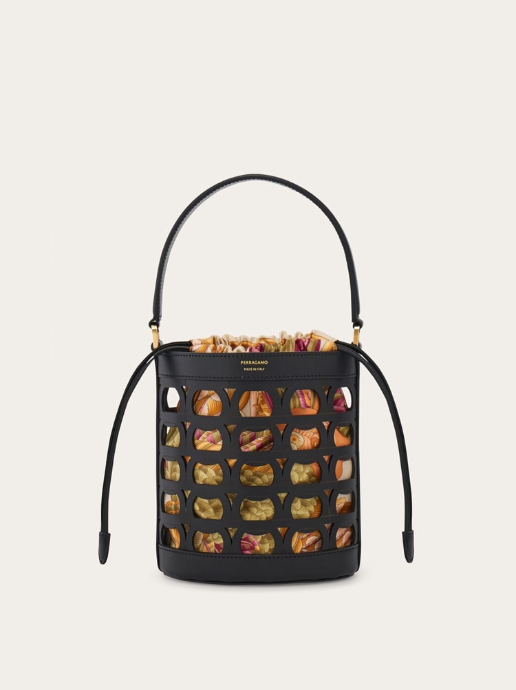 Gancini bucket bag (XS)
