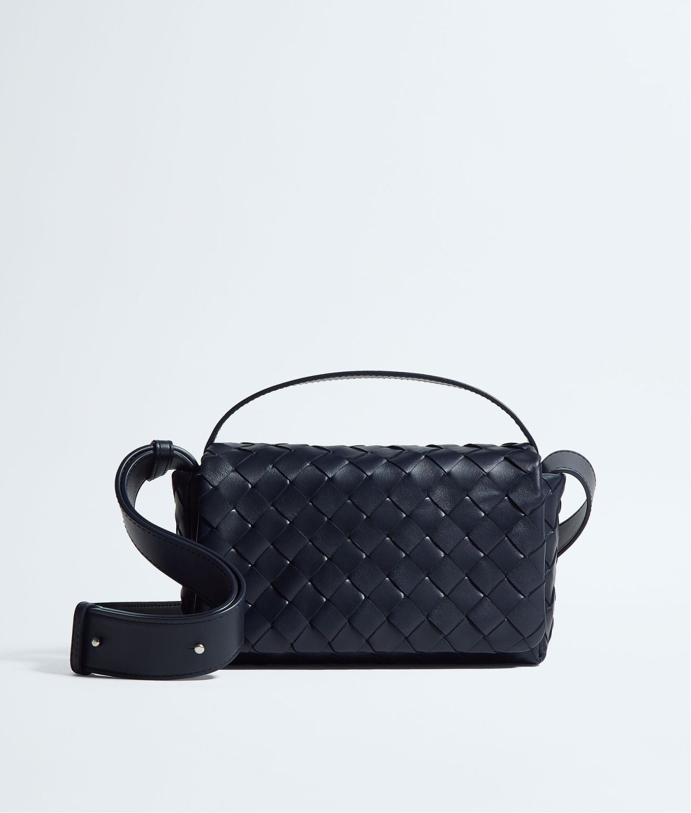 Intrecciato Mini Bag With Flap