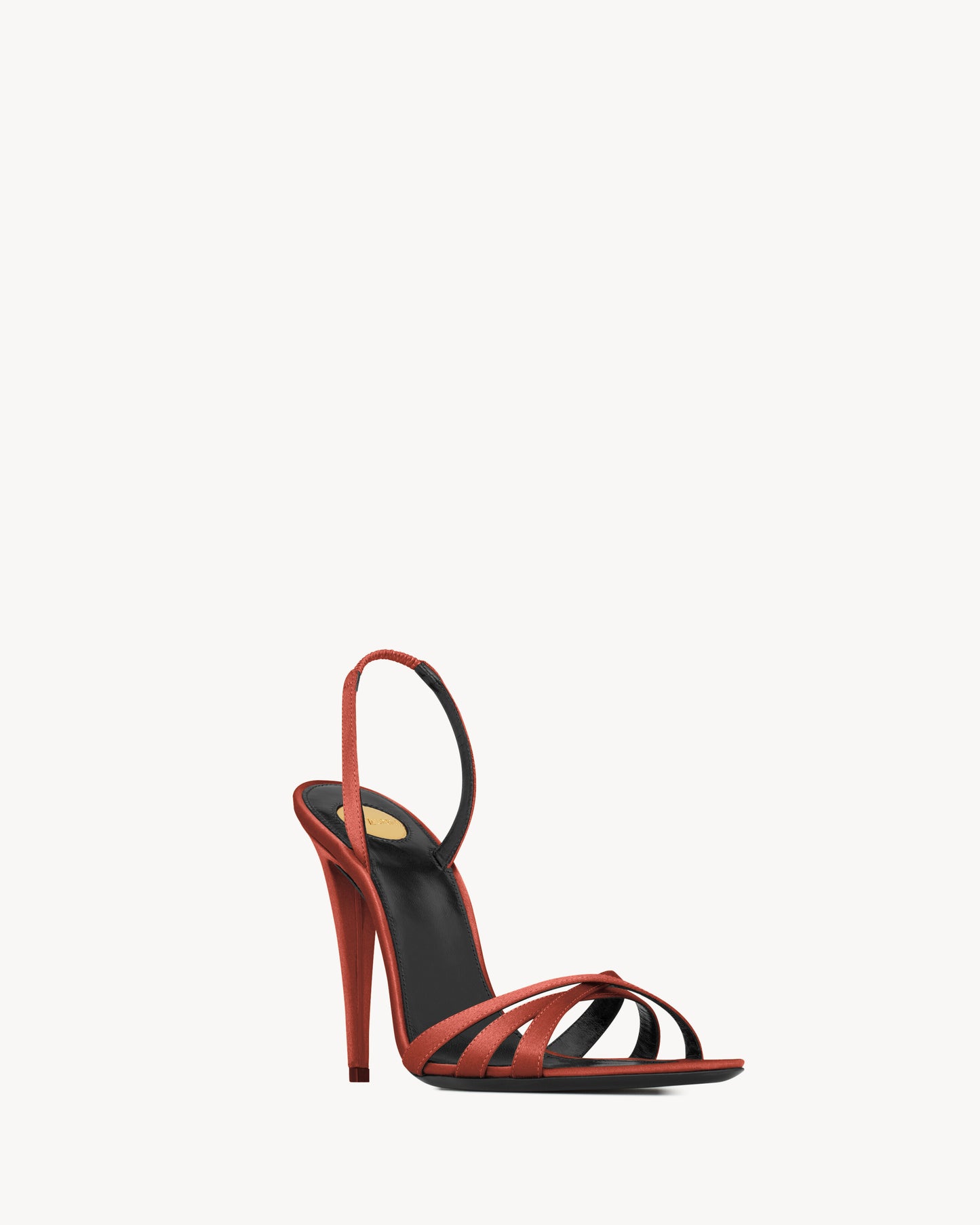 KATE sandals in satin crepe