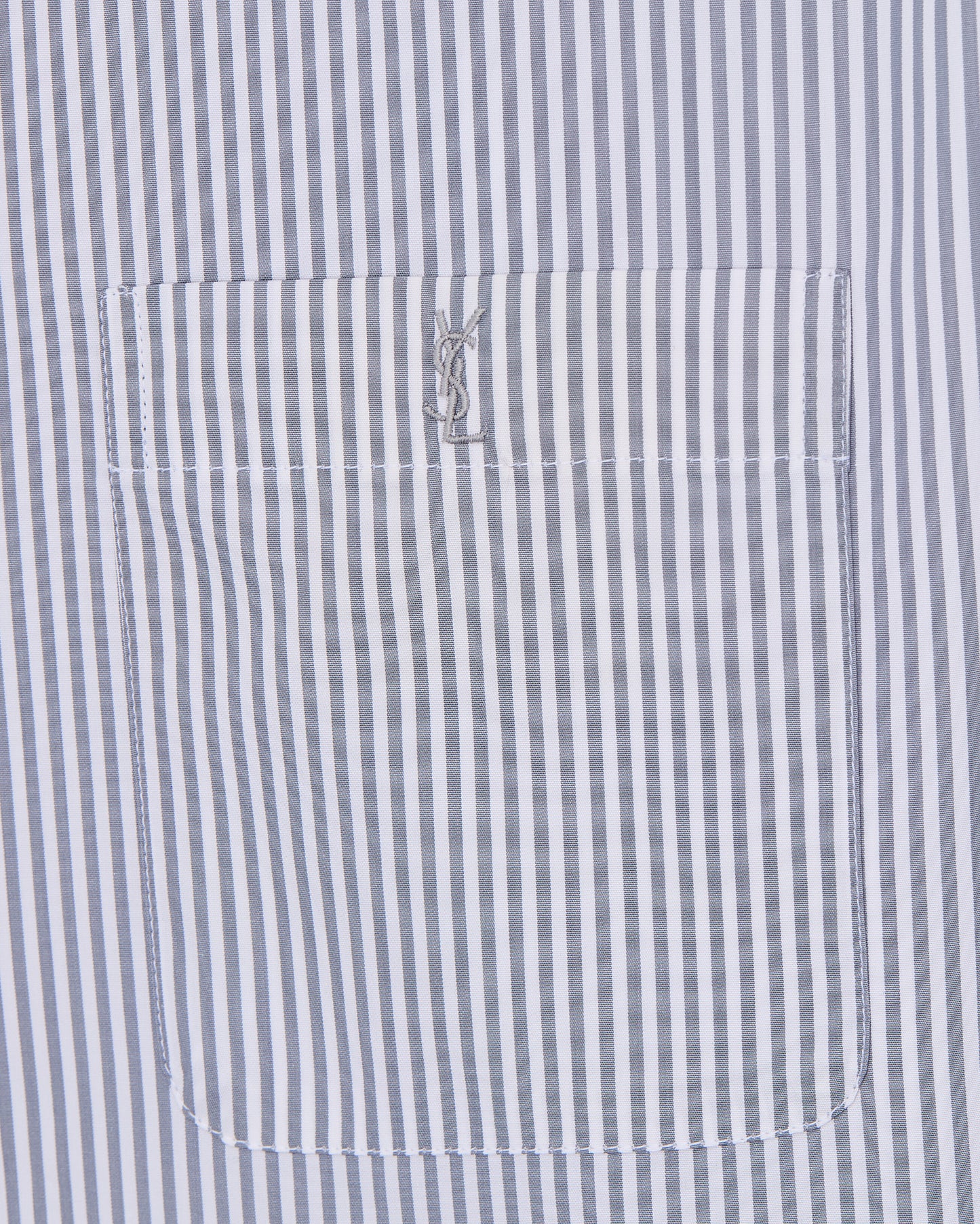 CASSANDRE shirt in striped cotton poplin