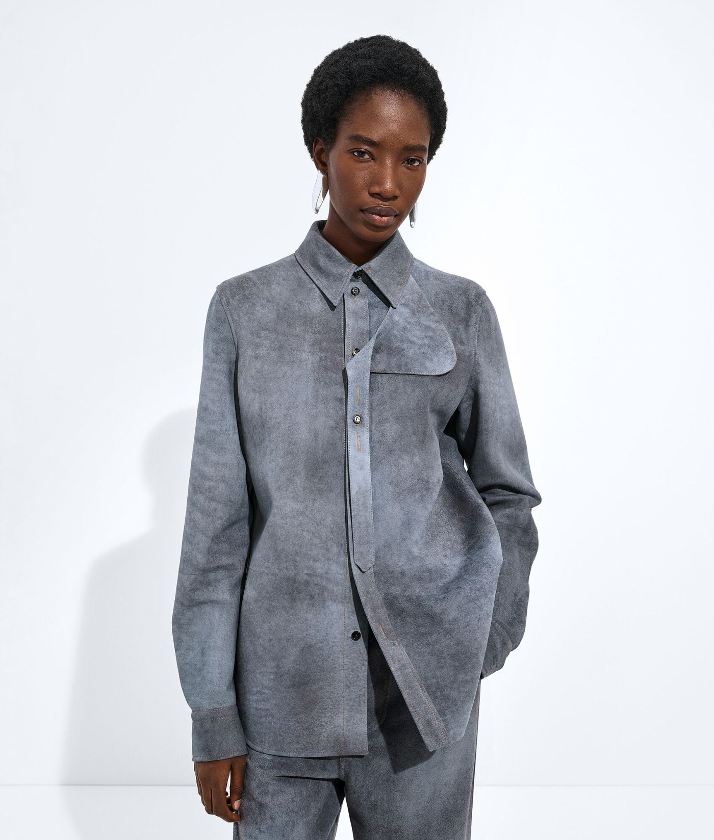 Cloudy Suede Shirt