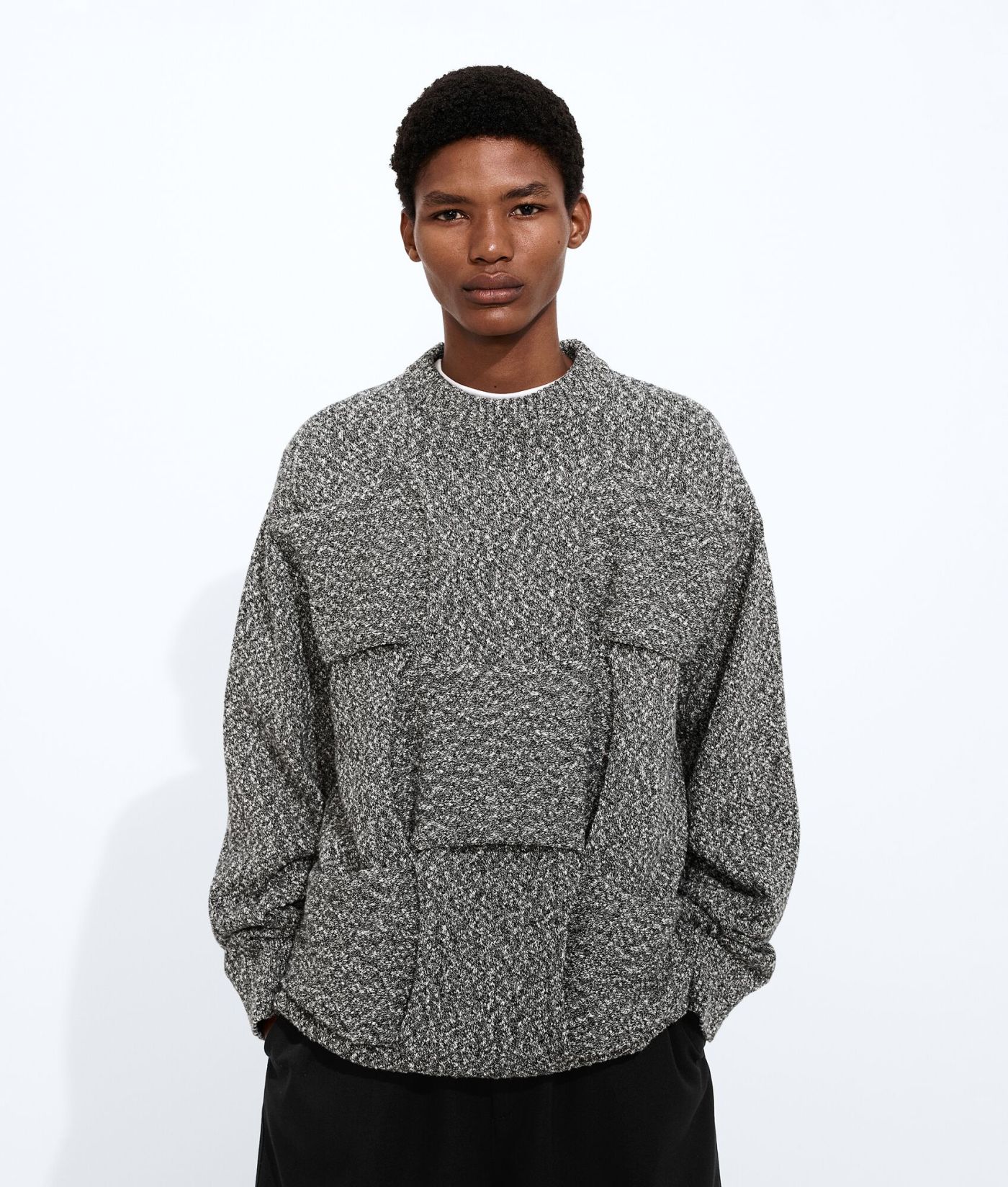 Cotton Intrecciato Sweater