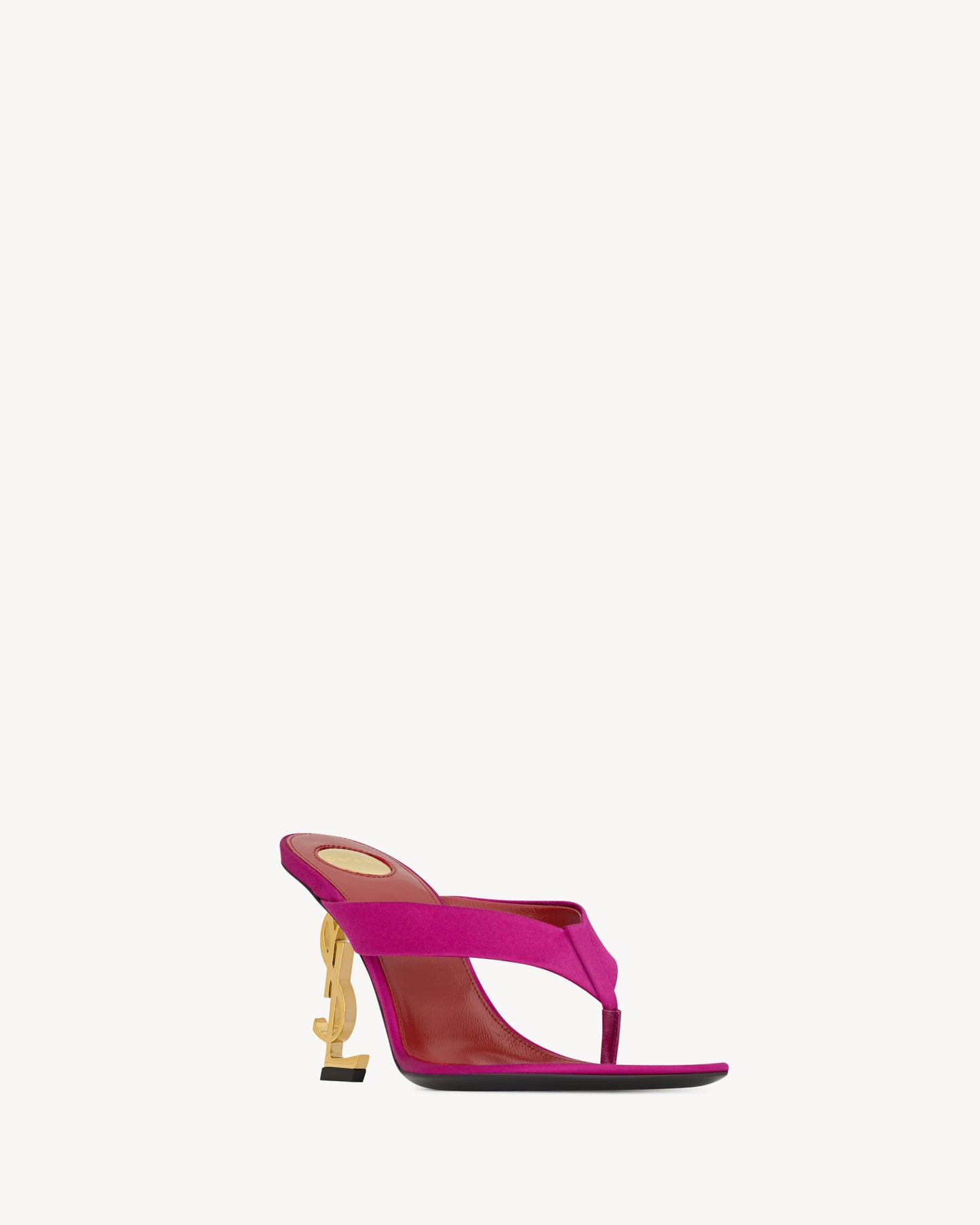 OPYUM mules in satin crepe