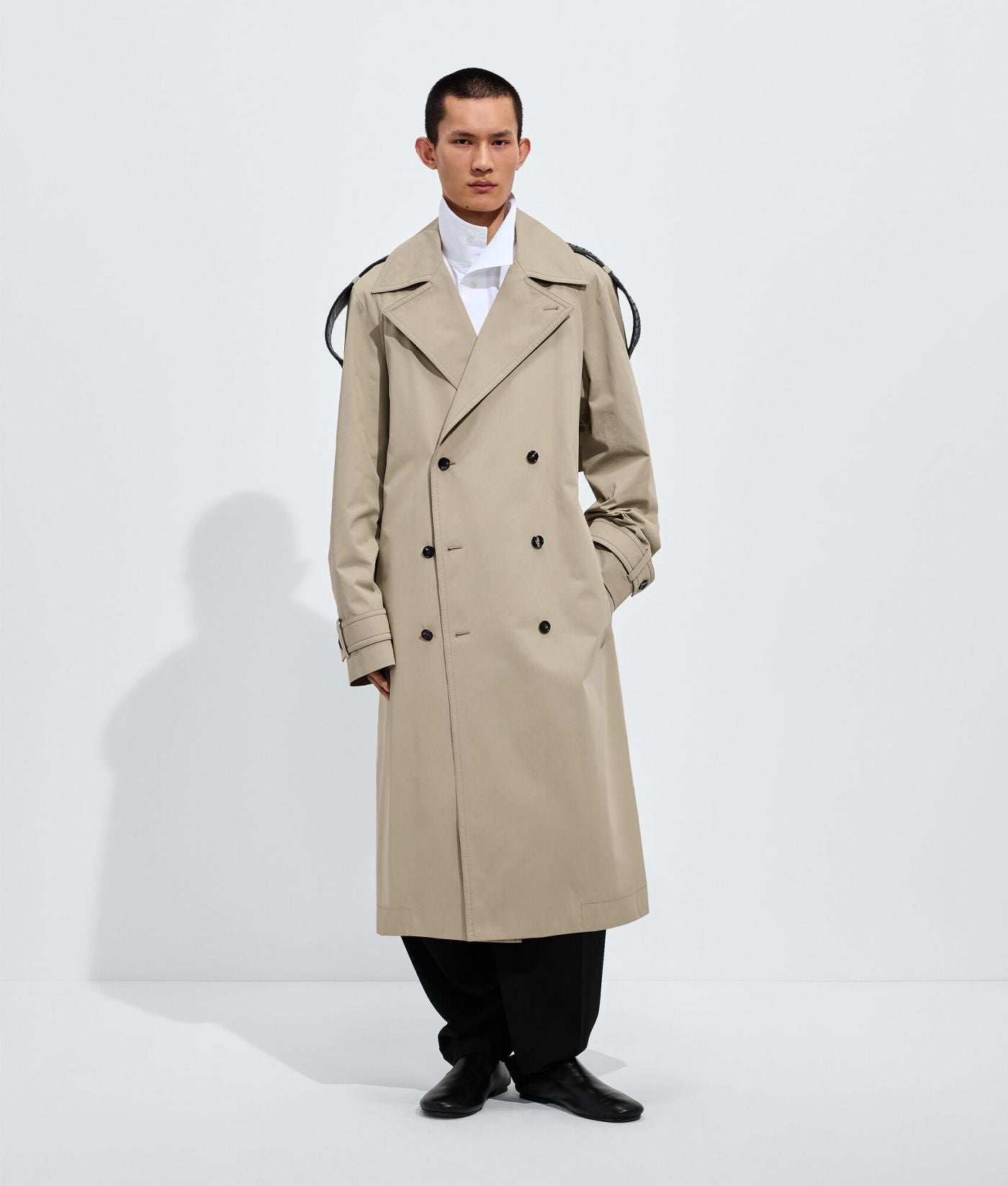 Light Cotton Trench Coat