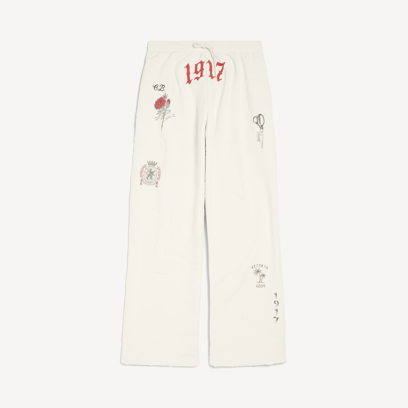 Tattoo baggy sweatpants