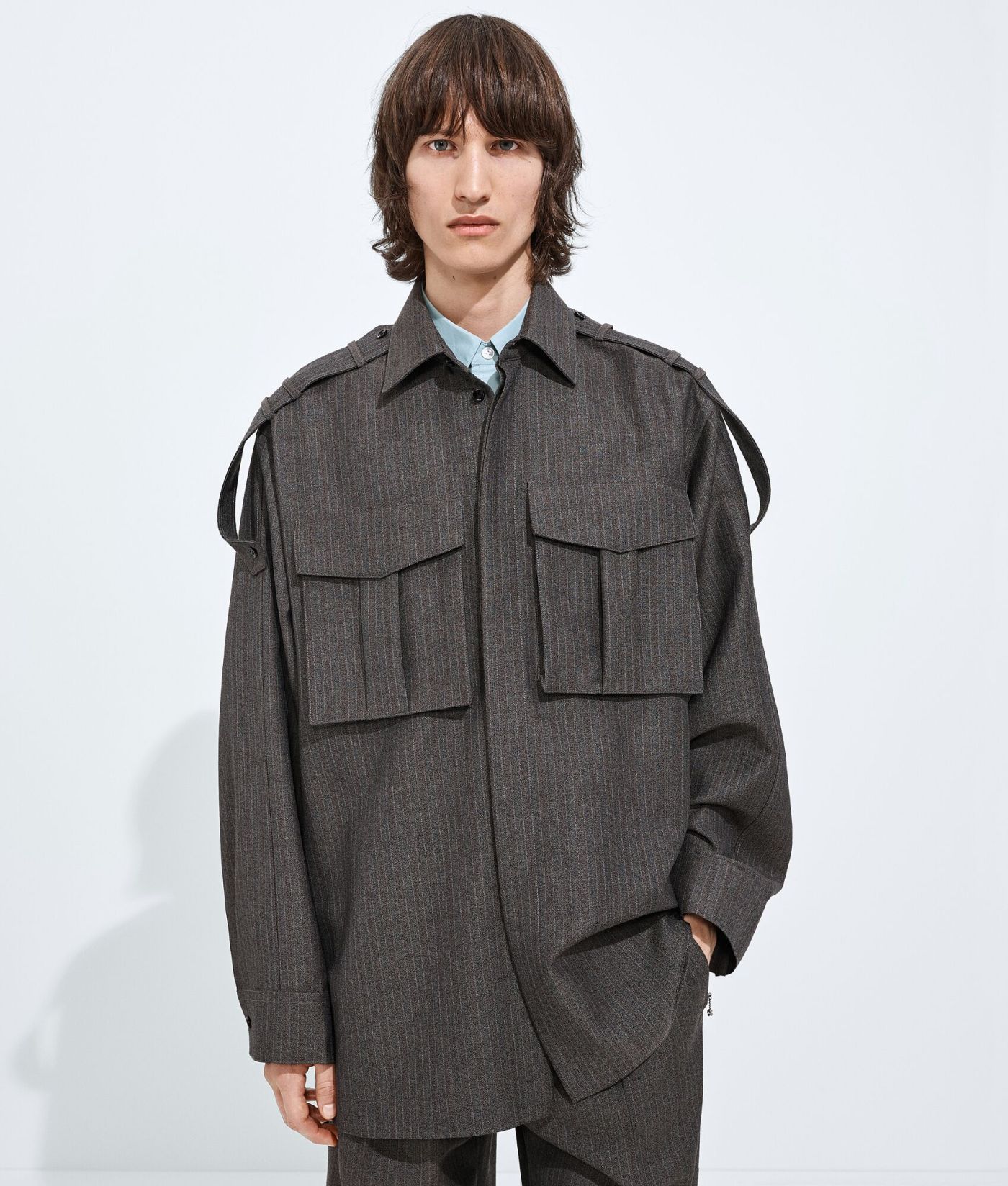 Wool And Mohair Shirt