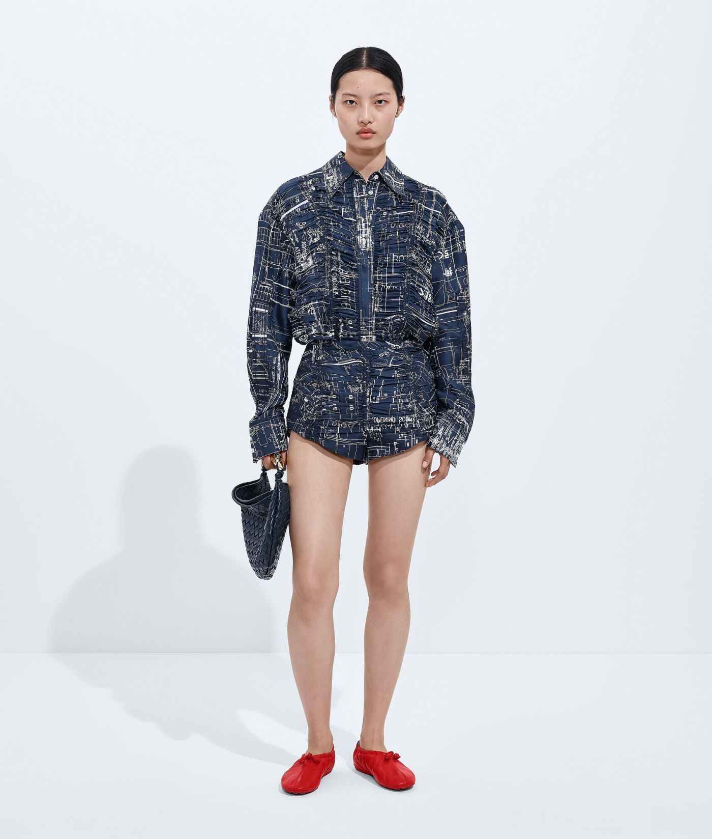 Printed Silk Twill Body