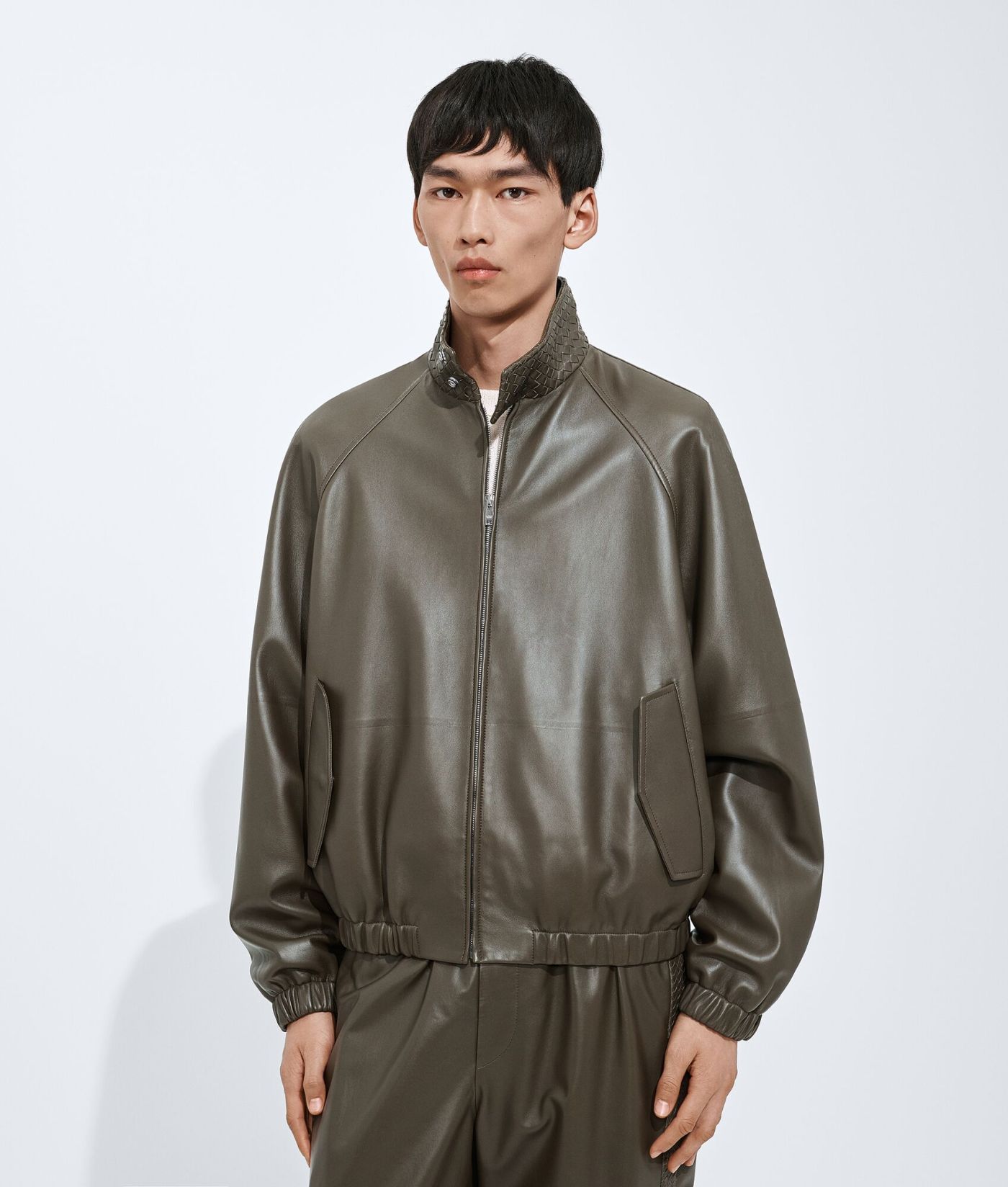 Leather Blouson