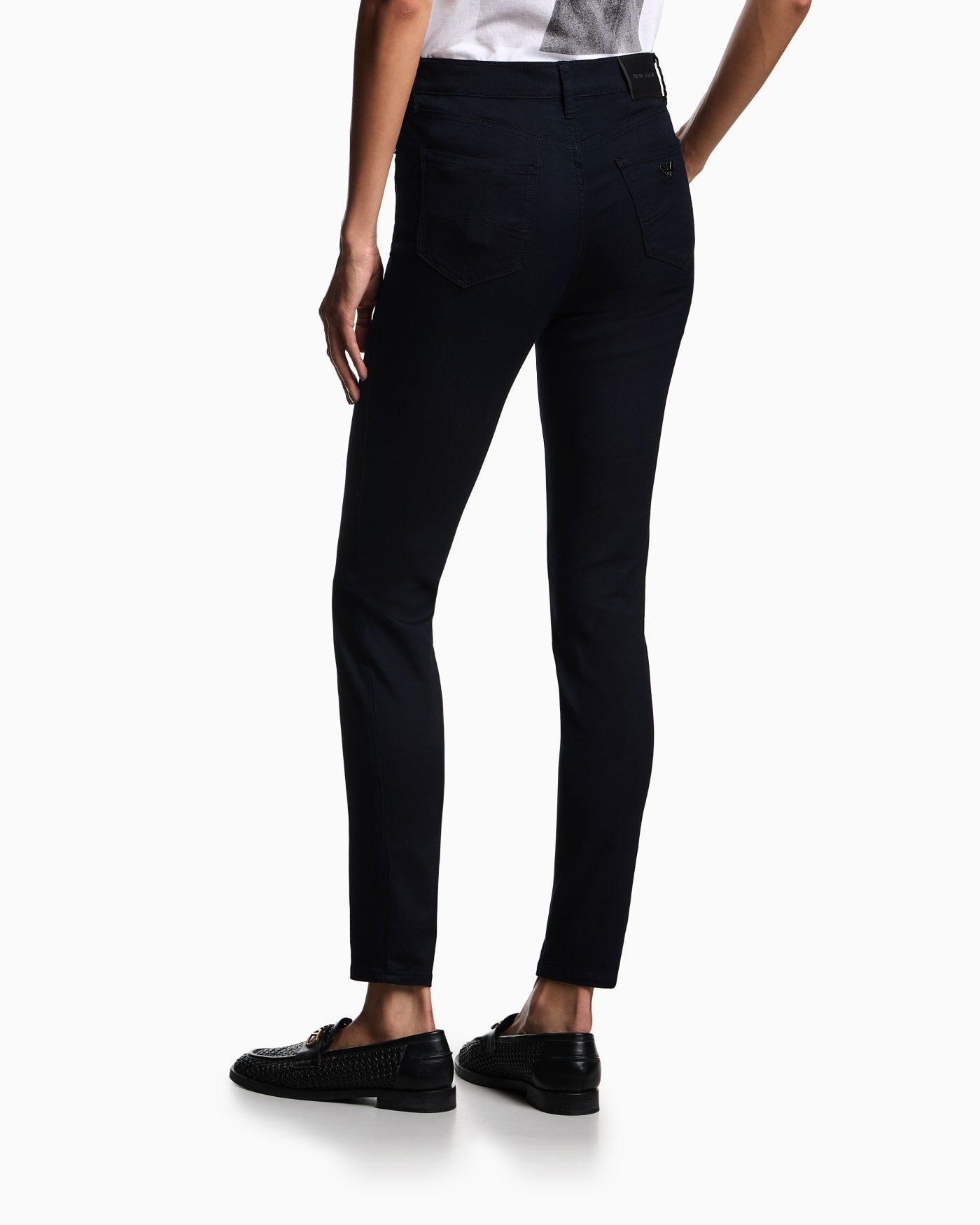 Denim jeans with high waist and super skinny fit Essential