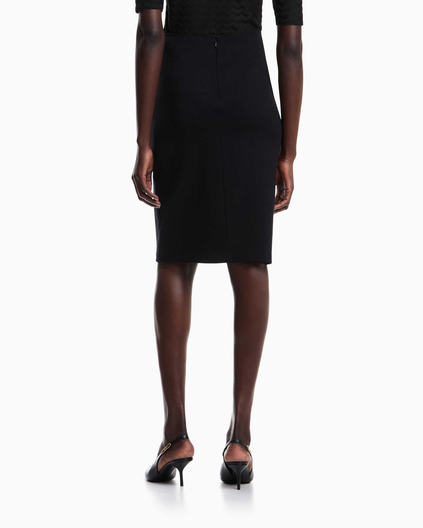 Pencil skirt Milano stitch woman