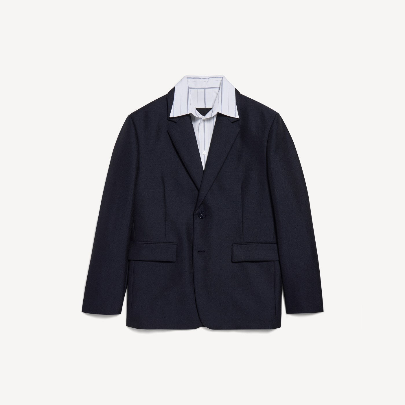 Hybrid shirt jacket
