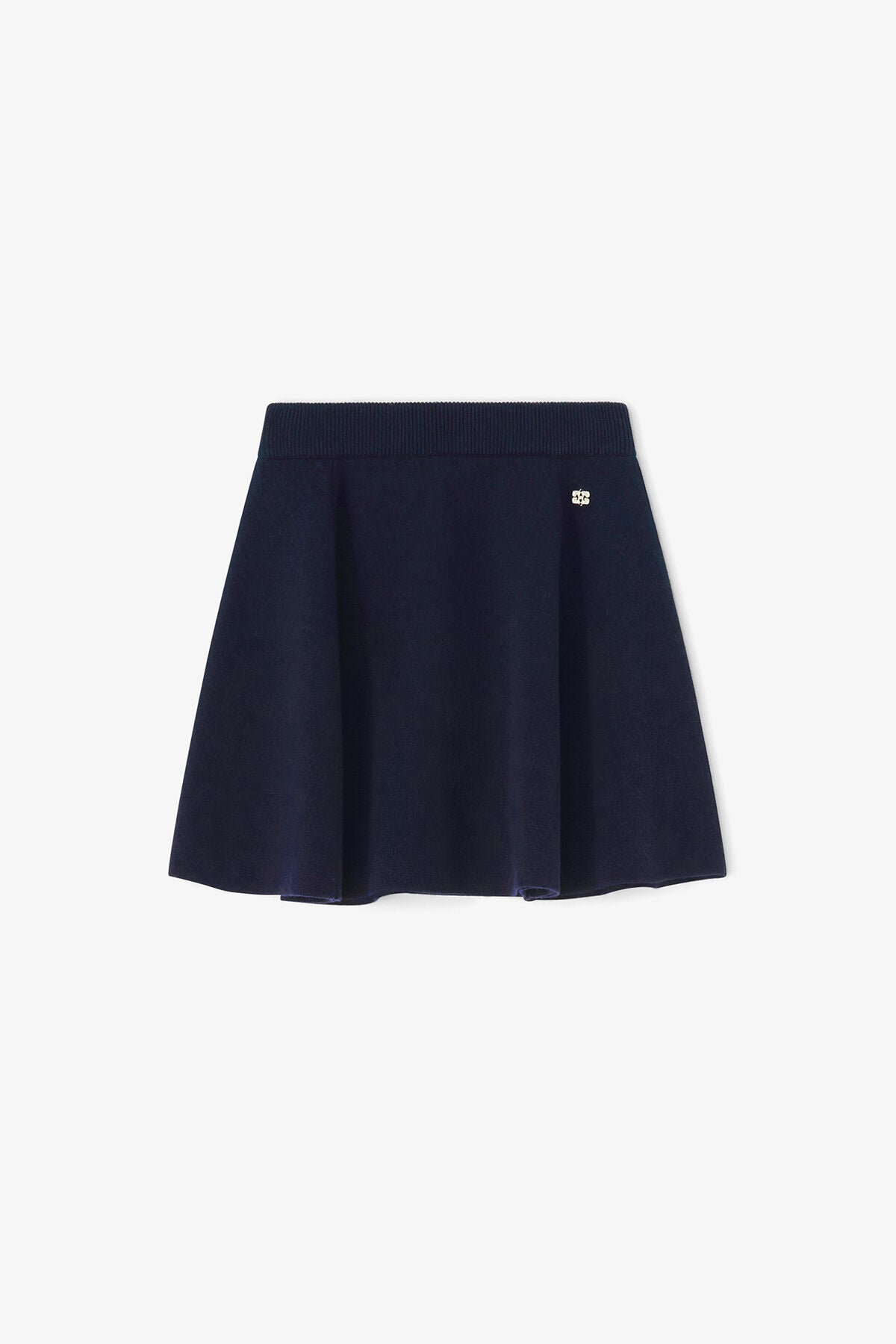 Cashmere Wool Mini Skirt