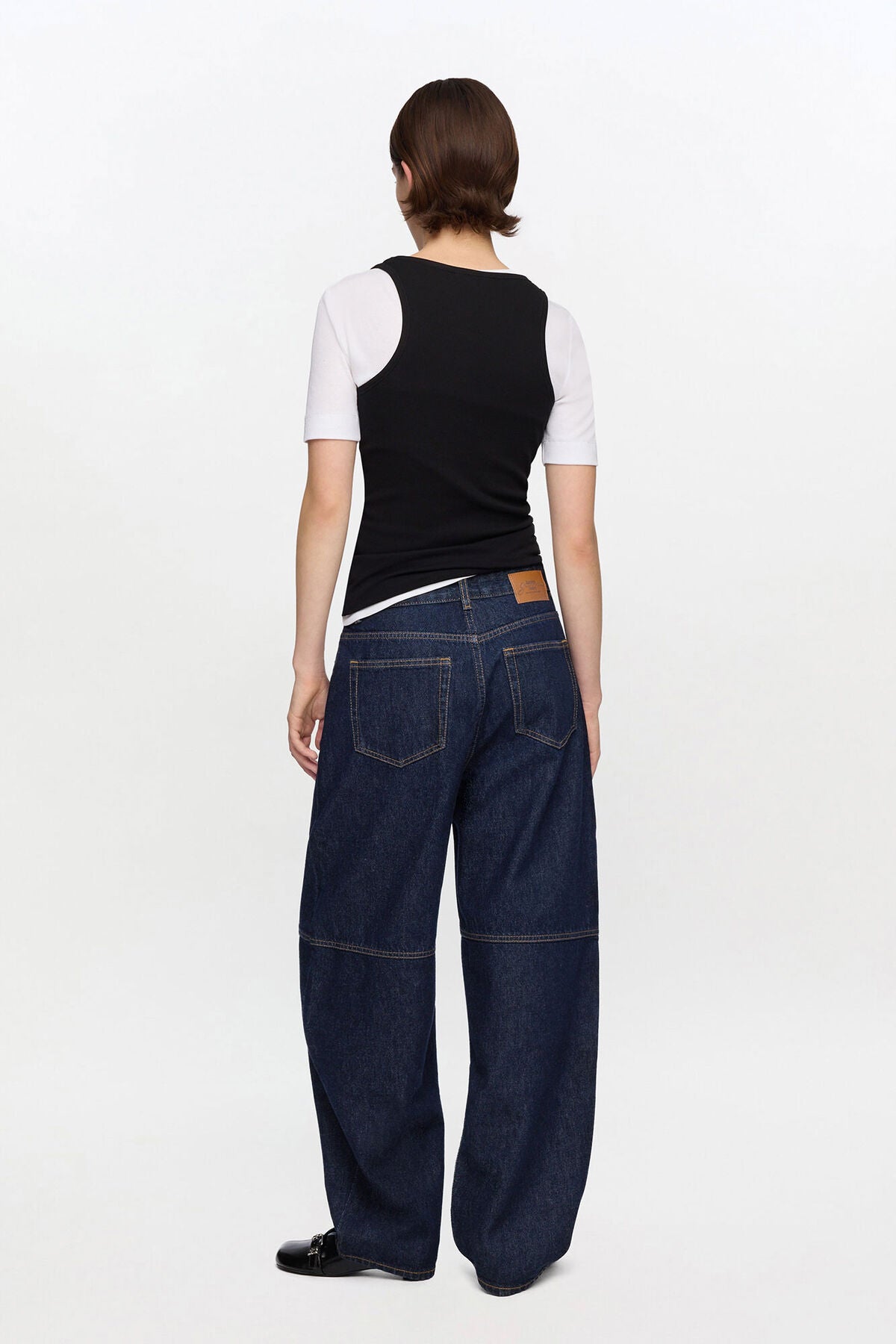 Stary Jeans in Dark Rinse Denim