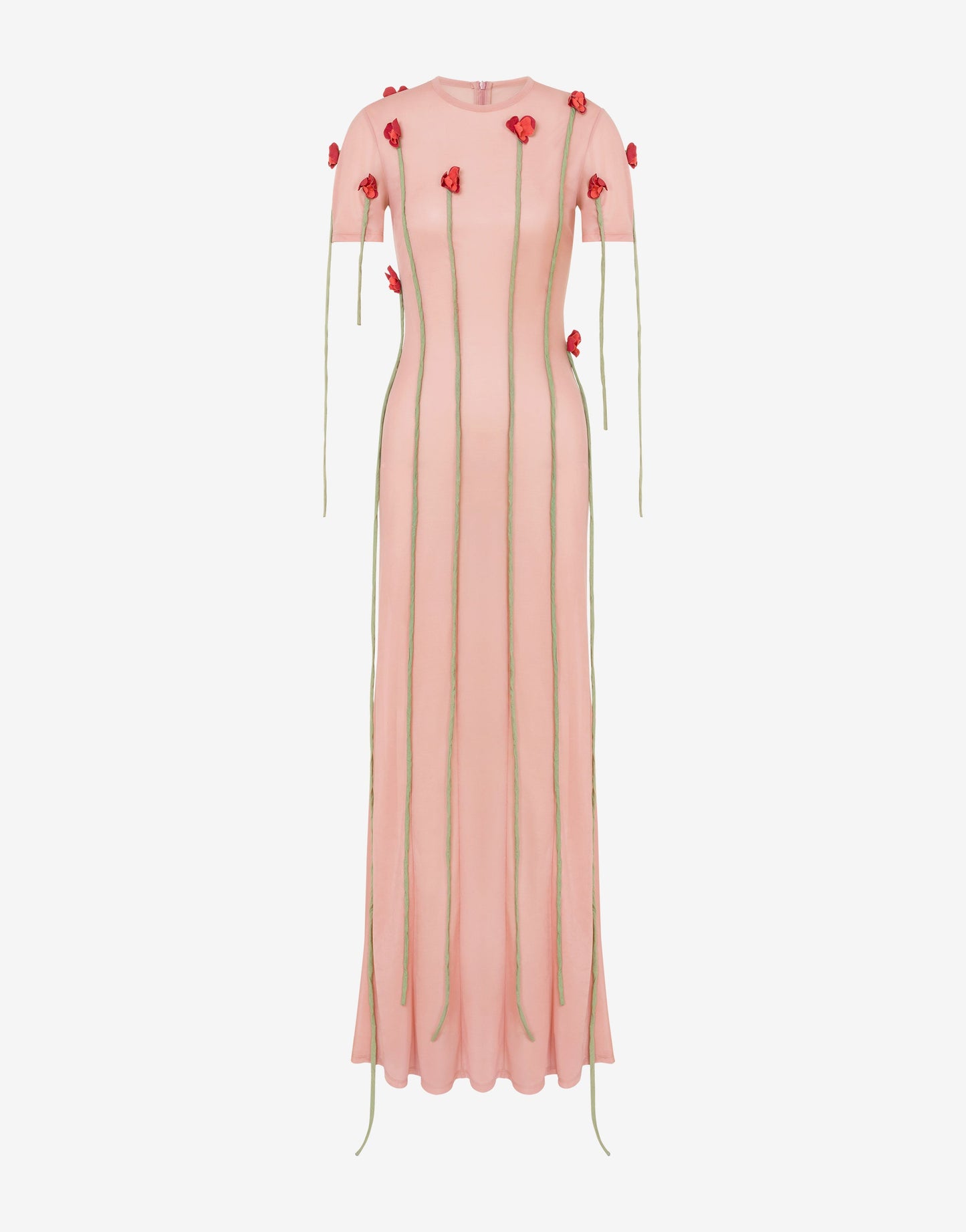 Abito in jersey leggero con fiori