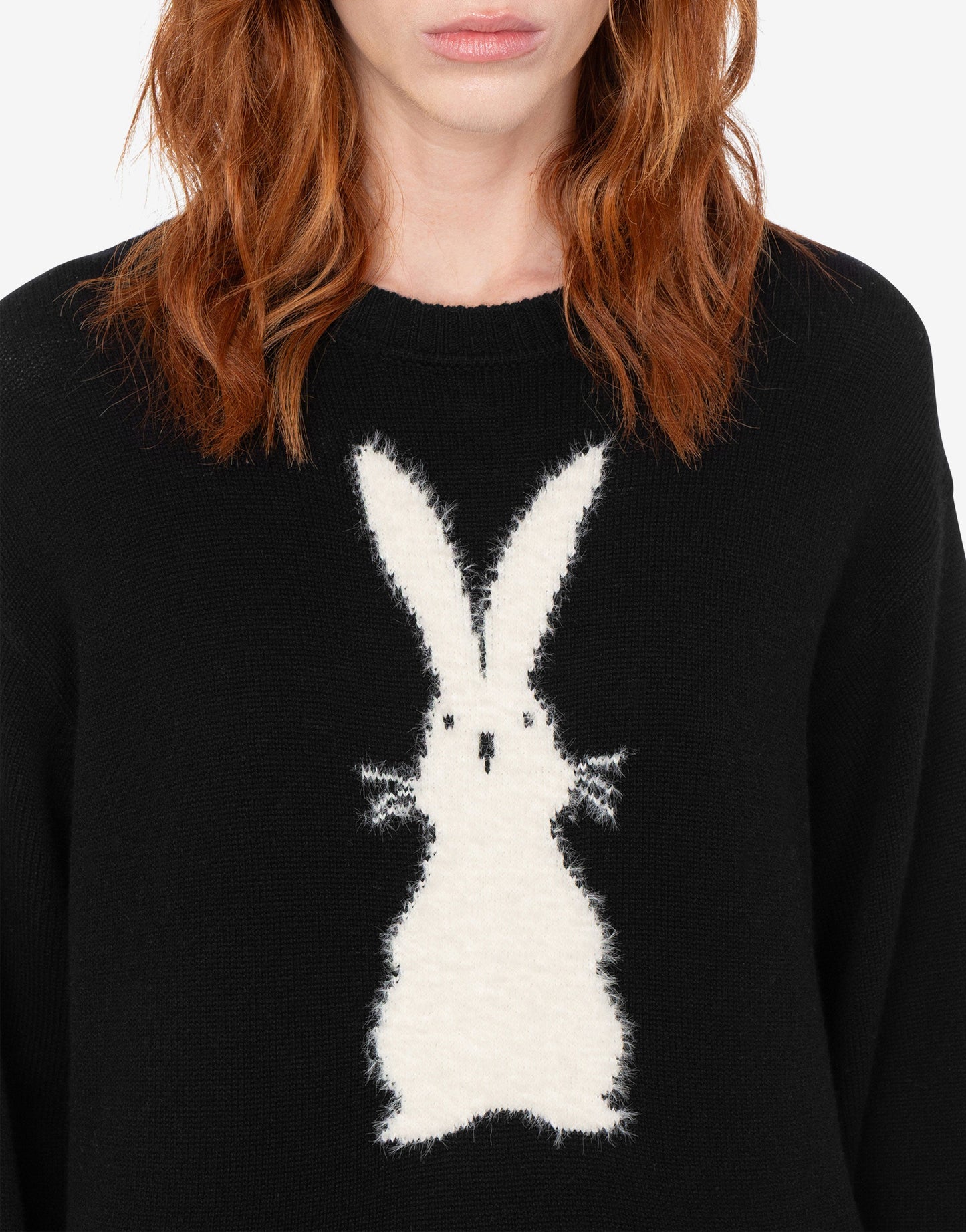 Pullover in lana intarsiato