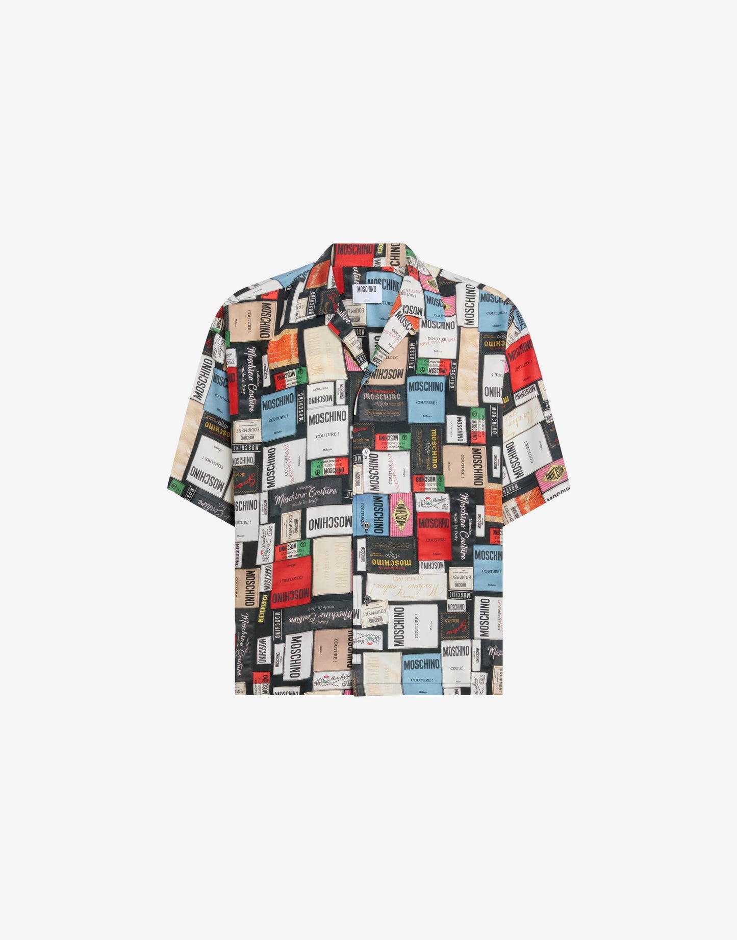 Camicia in seta stampata
