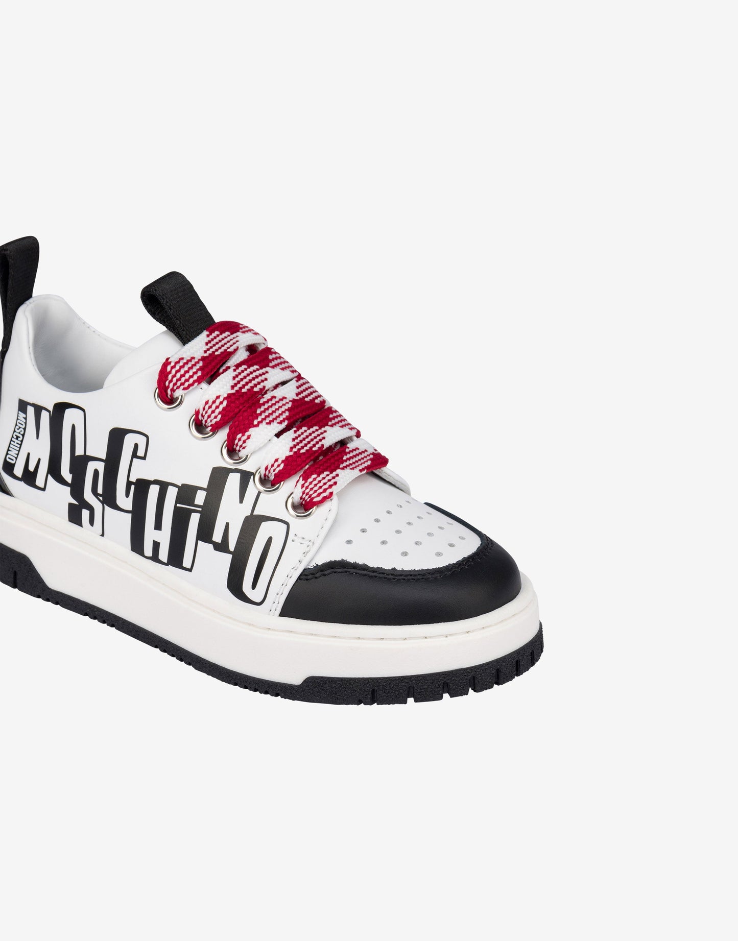 Sneakers in nappa con logo