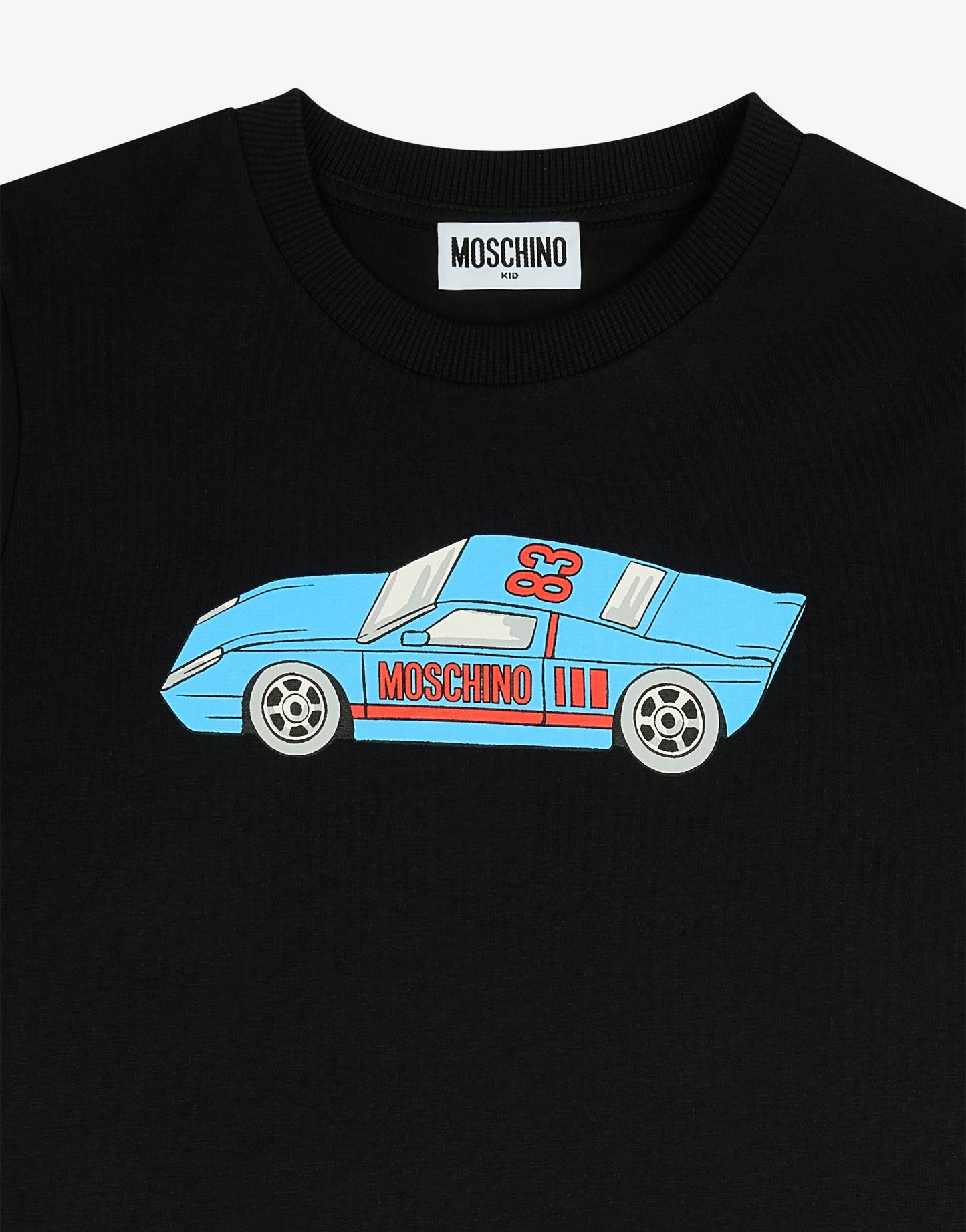 T-shirt in jersey di cotone stampata