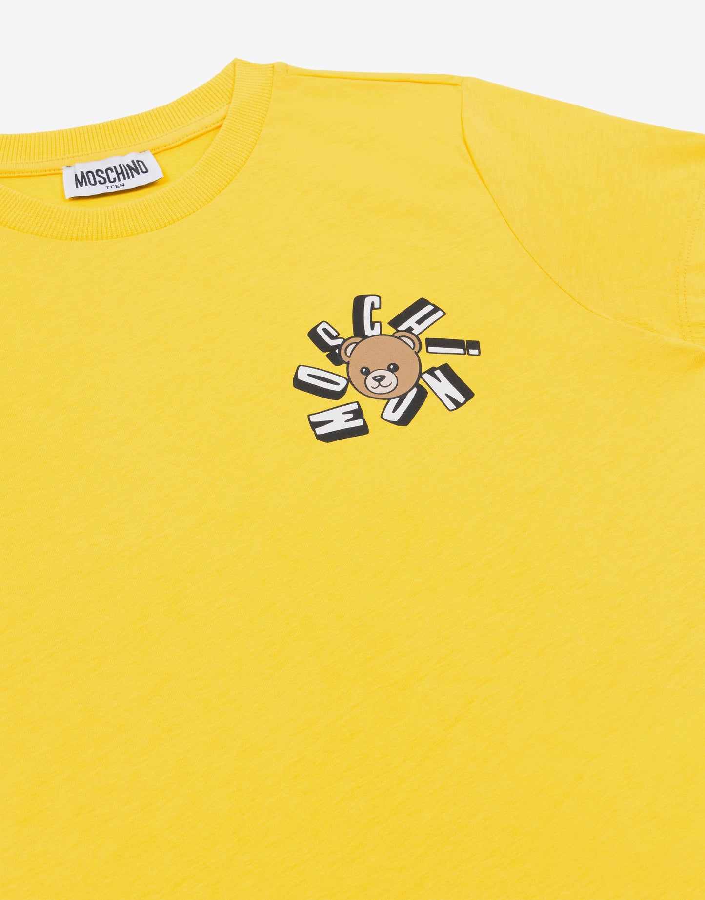T-shirt in jersey di cotone Moschino Teddy Bear