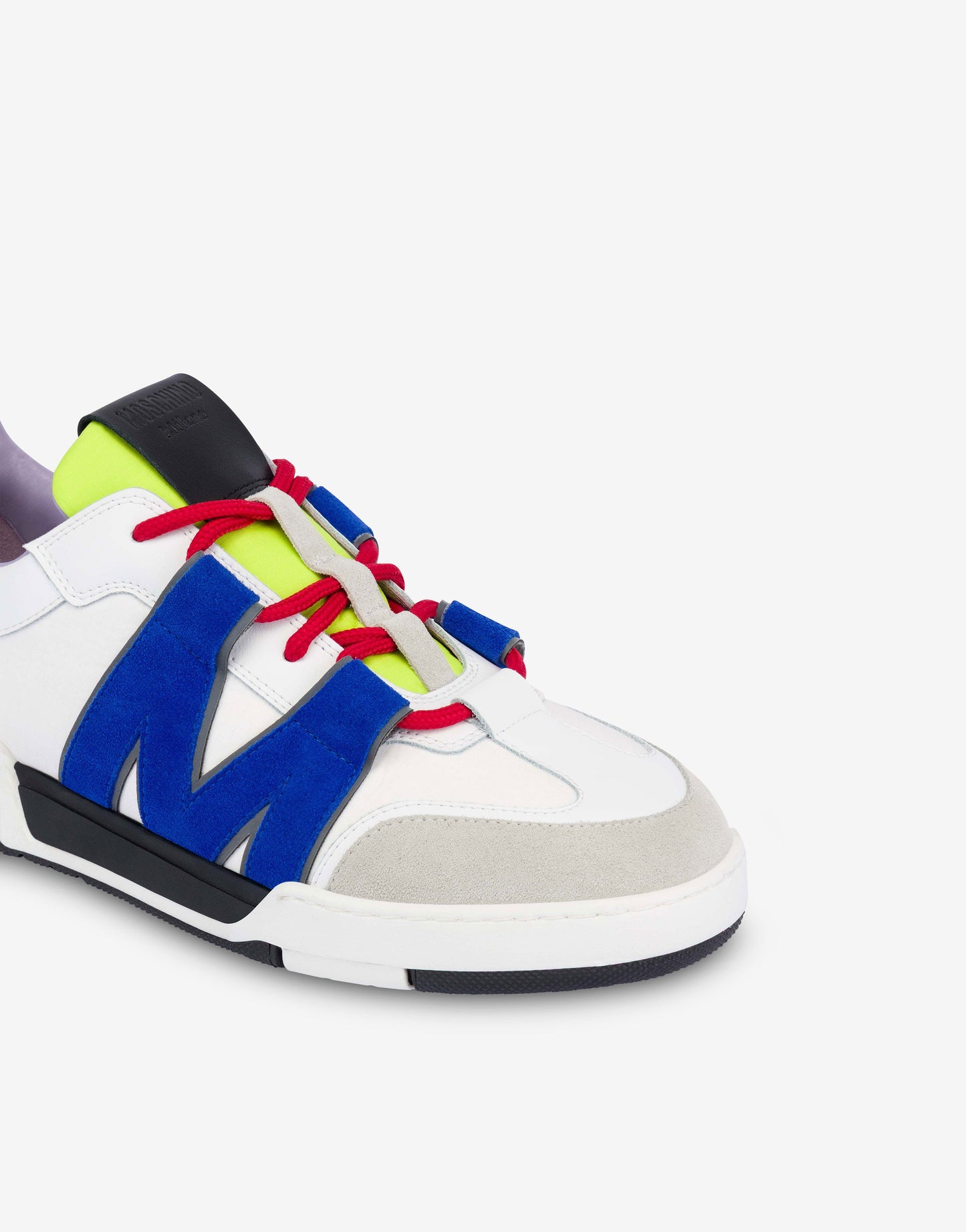 Sneakers in vitello e suede