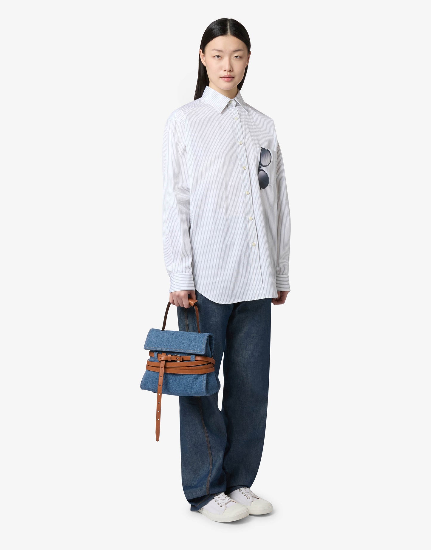 Borsa a mano piccola Moschino Tie Me