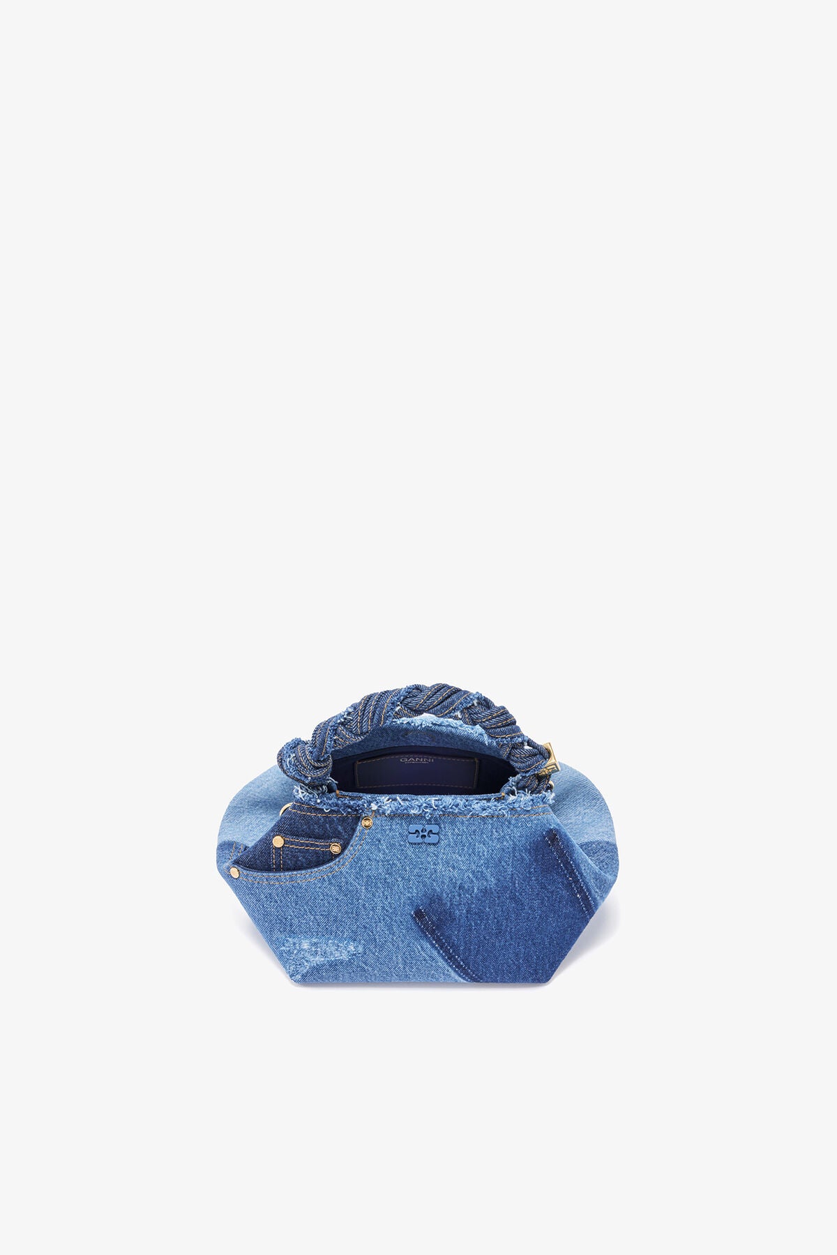 Small Bou Bag in Blue Denim