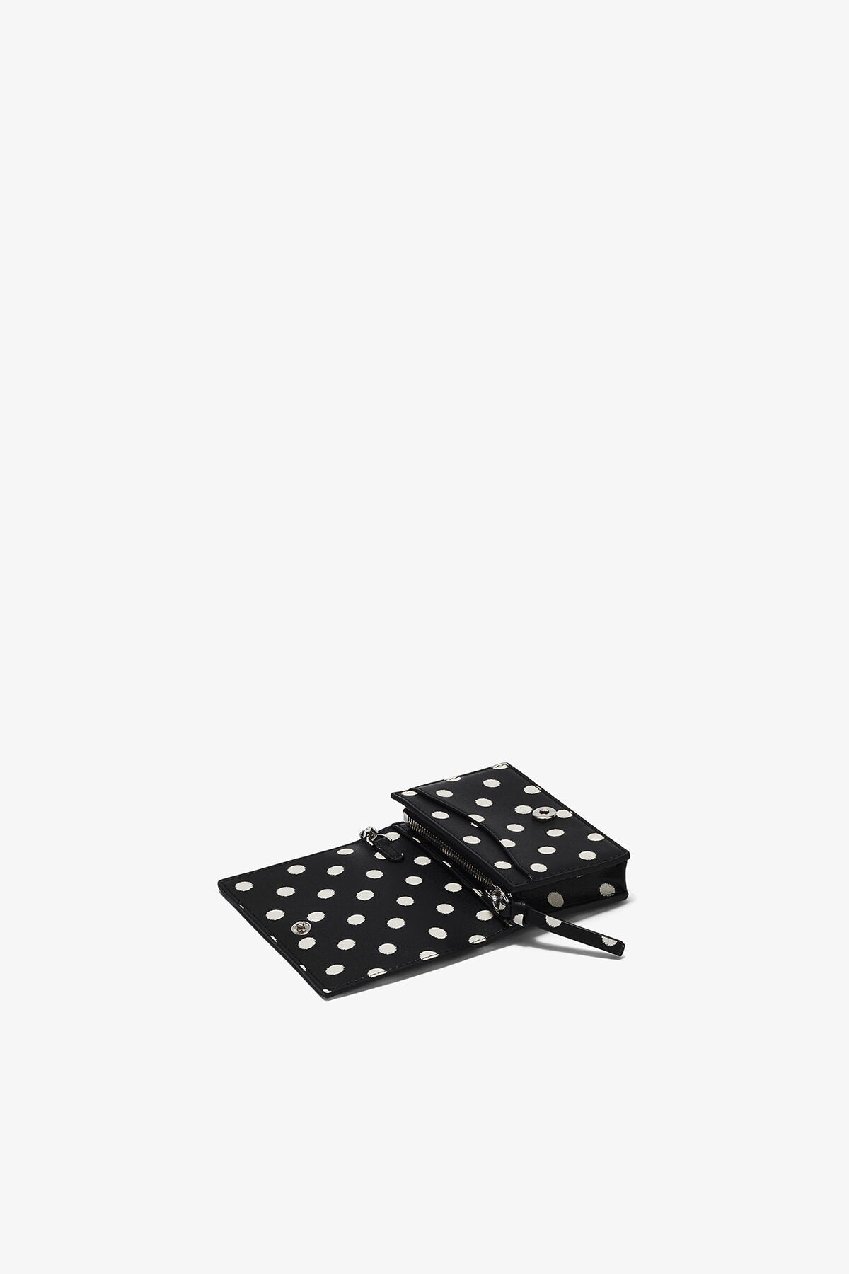 Bou Card Holder With Flap with Dots
