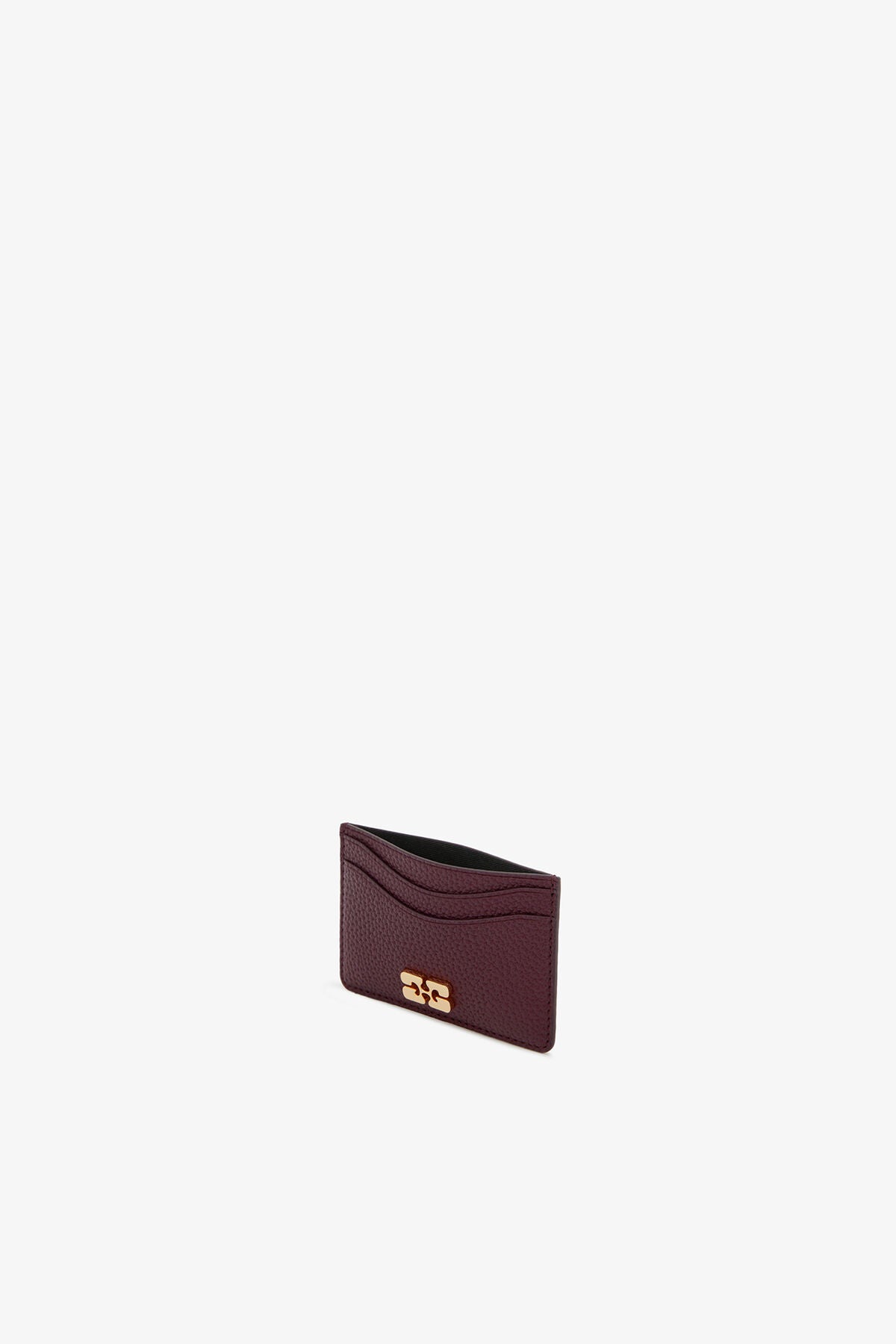 Bou Card Holder in Grained Burgundy