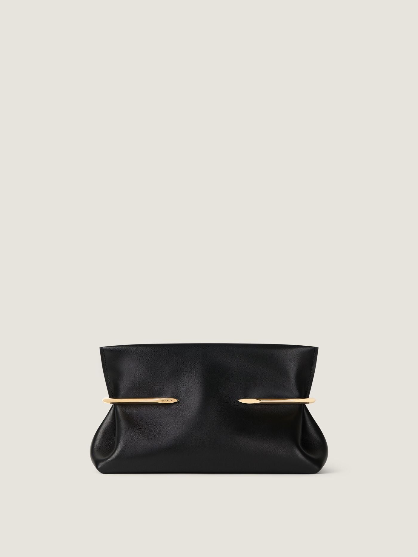 Pinch Soft clutch in nappa leather
