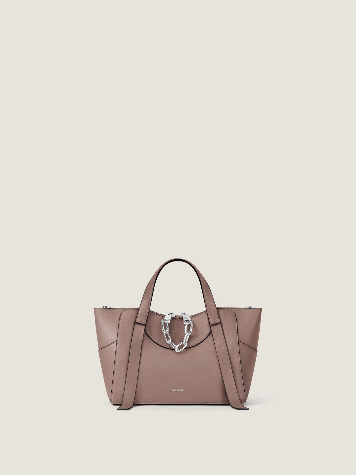 Small The Snatch bag in grained leather