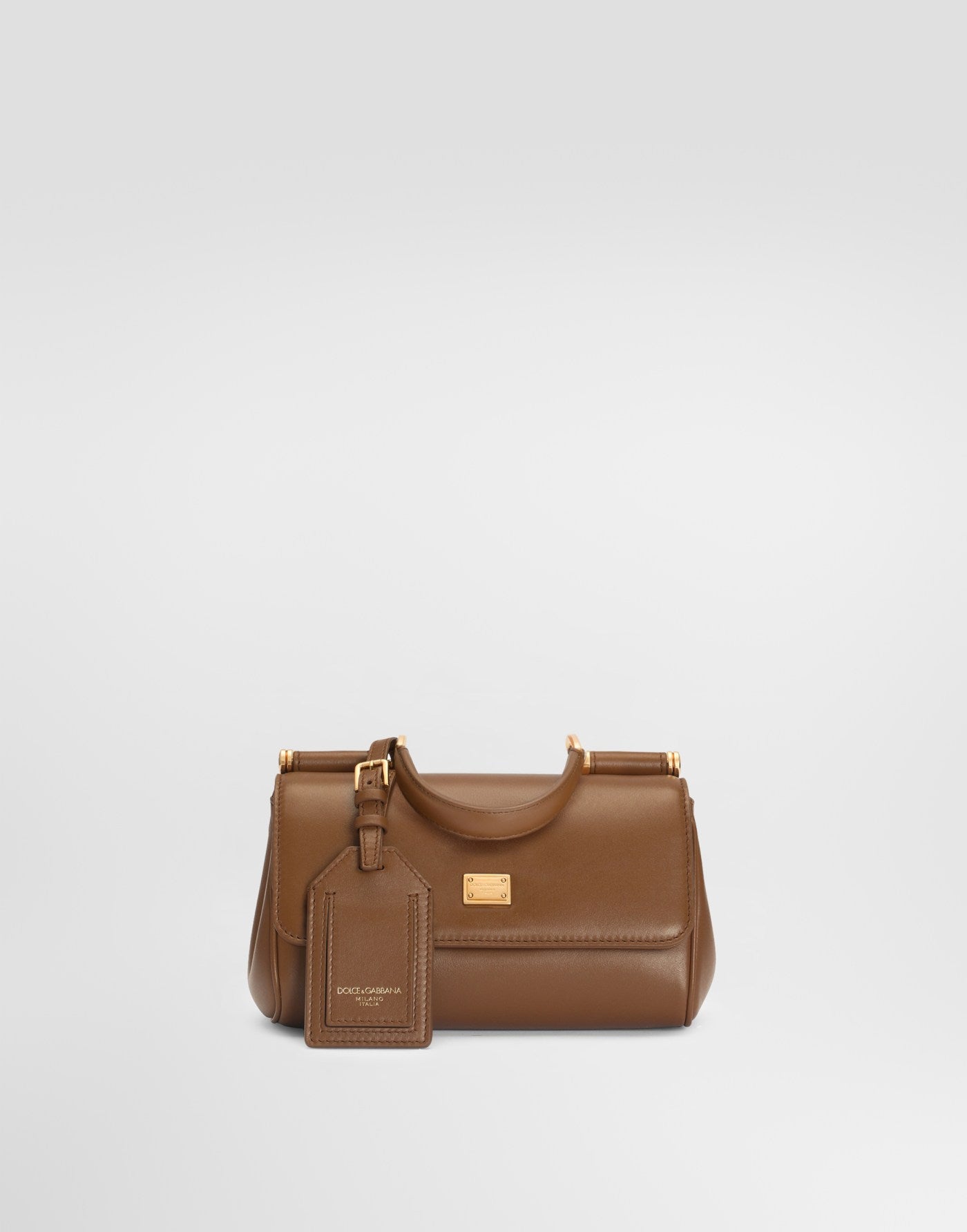 Mini My Sicily handbag in plongé calfskin
