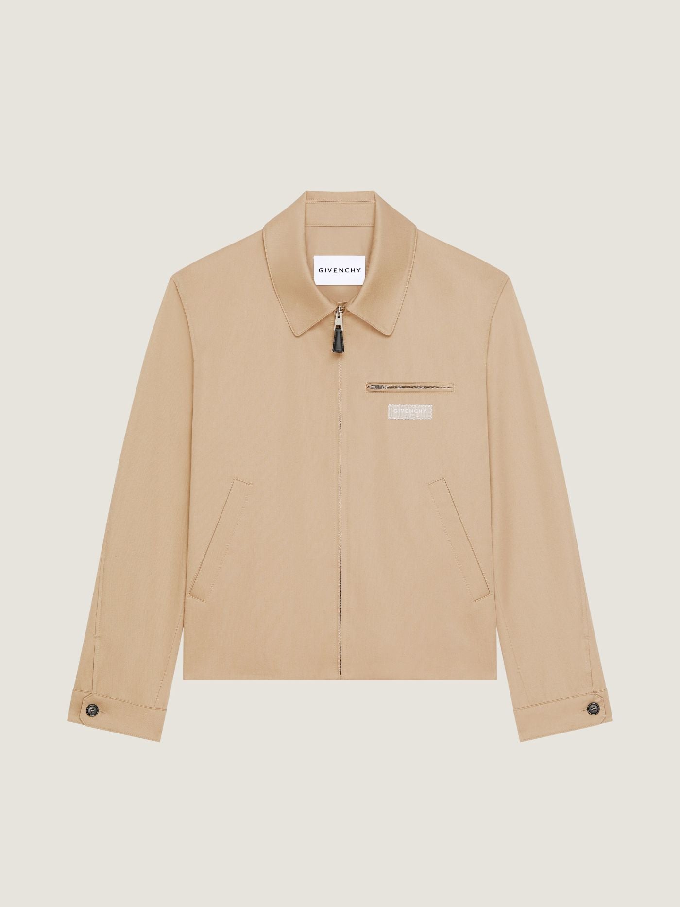 Harrington jacket in cotton