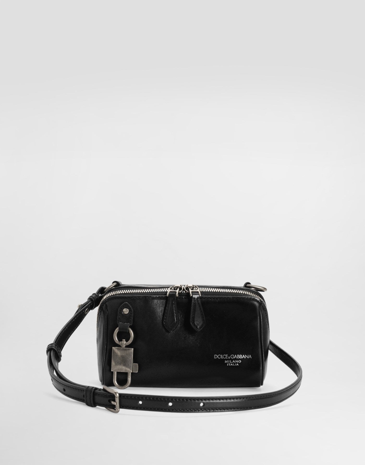 Lock tempesta calfskin crossbody bag