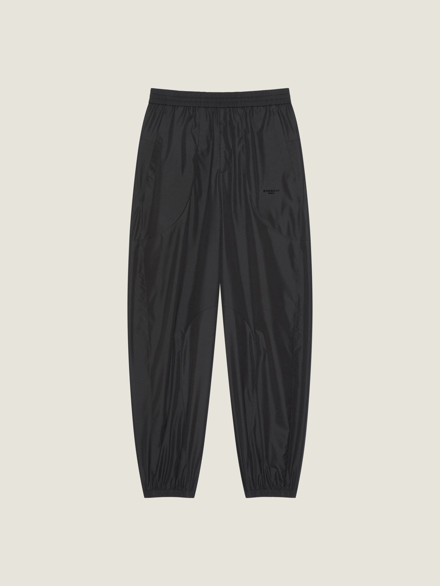 Couture Seam joggers with mix material cut-outs