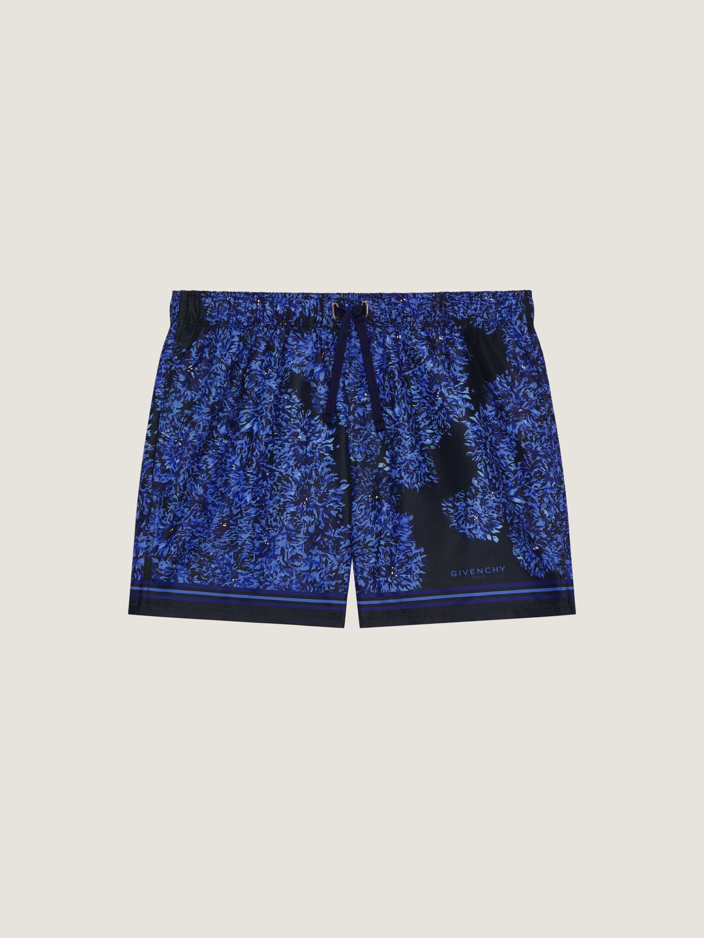 Swim shorts with Pompom print