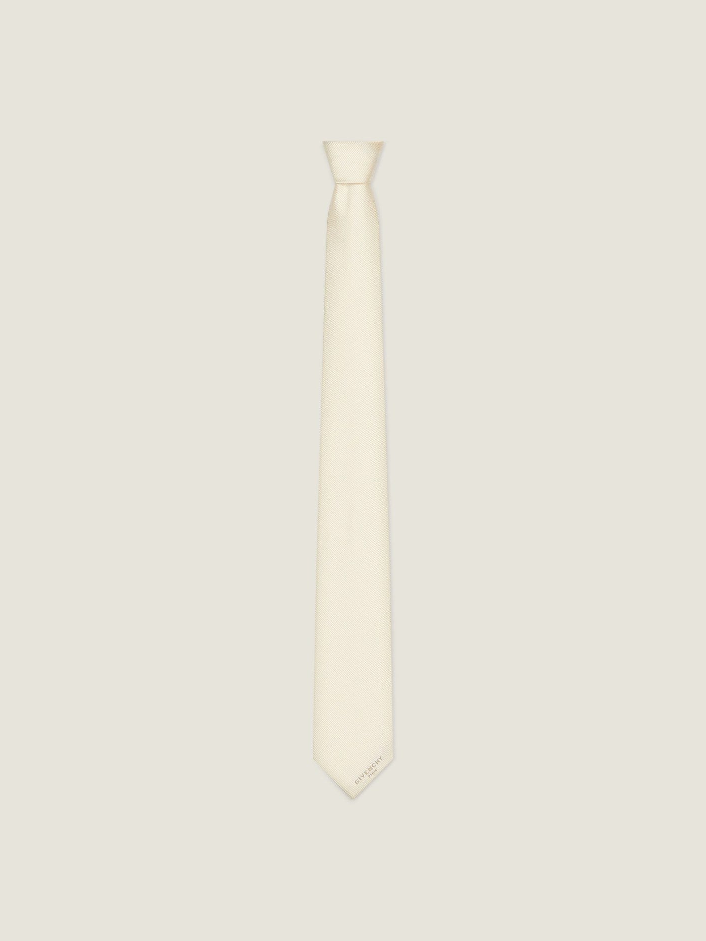 Givenchy Paris tie in silk gros grain