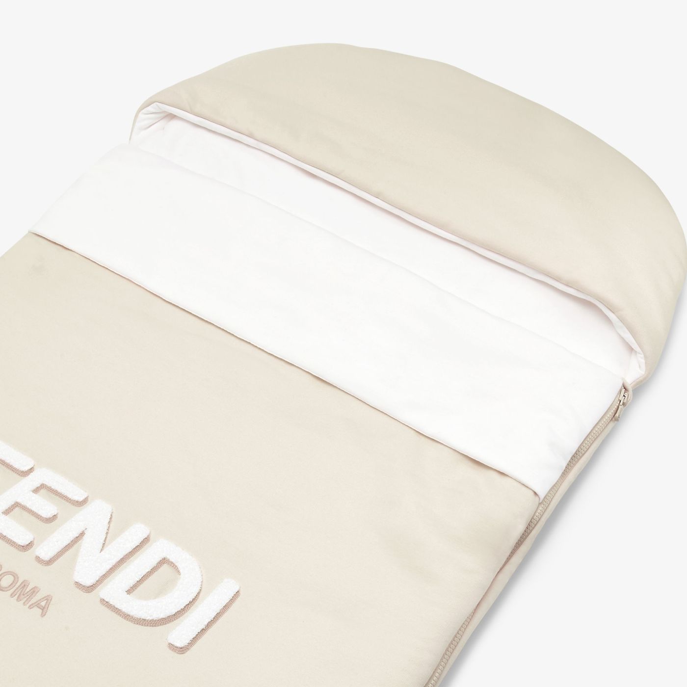 Baby Sleeping Bag Beige jersey Fendi Roma sleeping bag