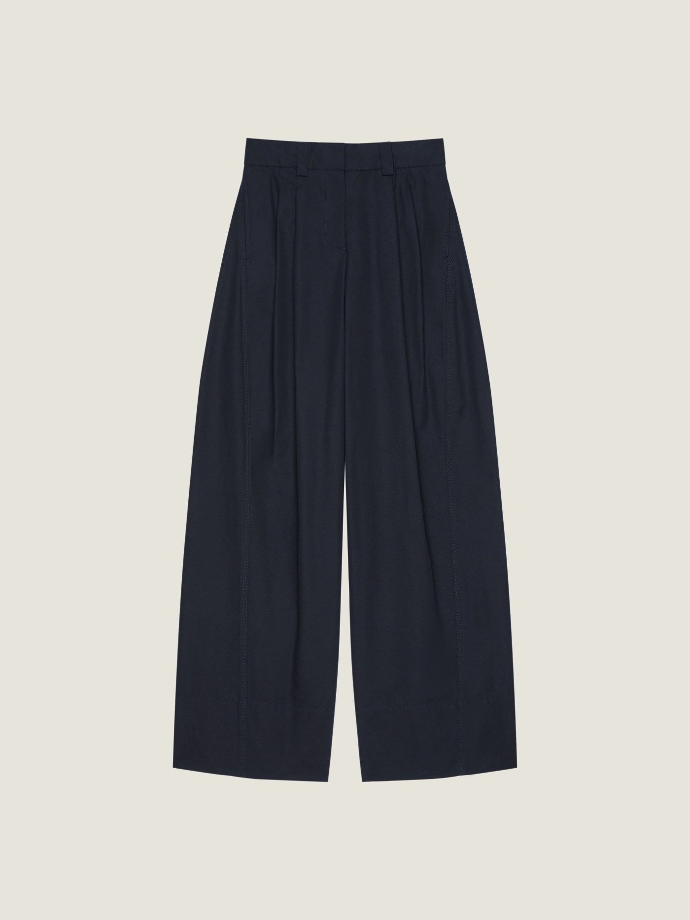 Cocoon pants in cotton