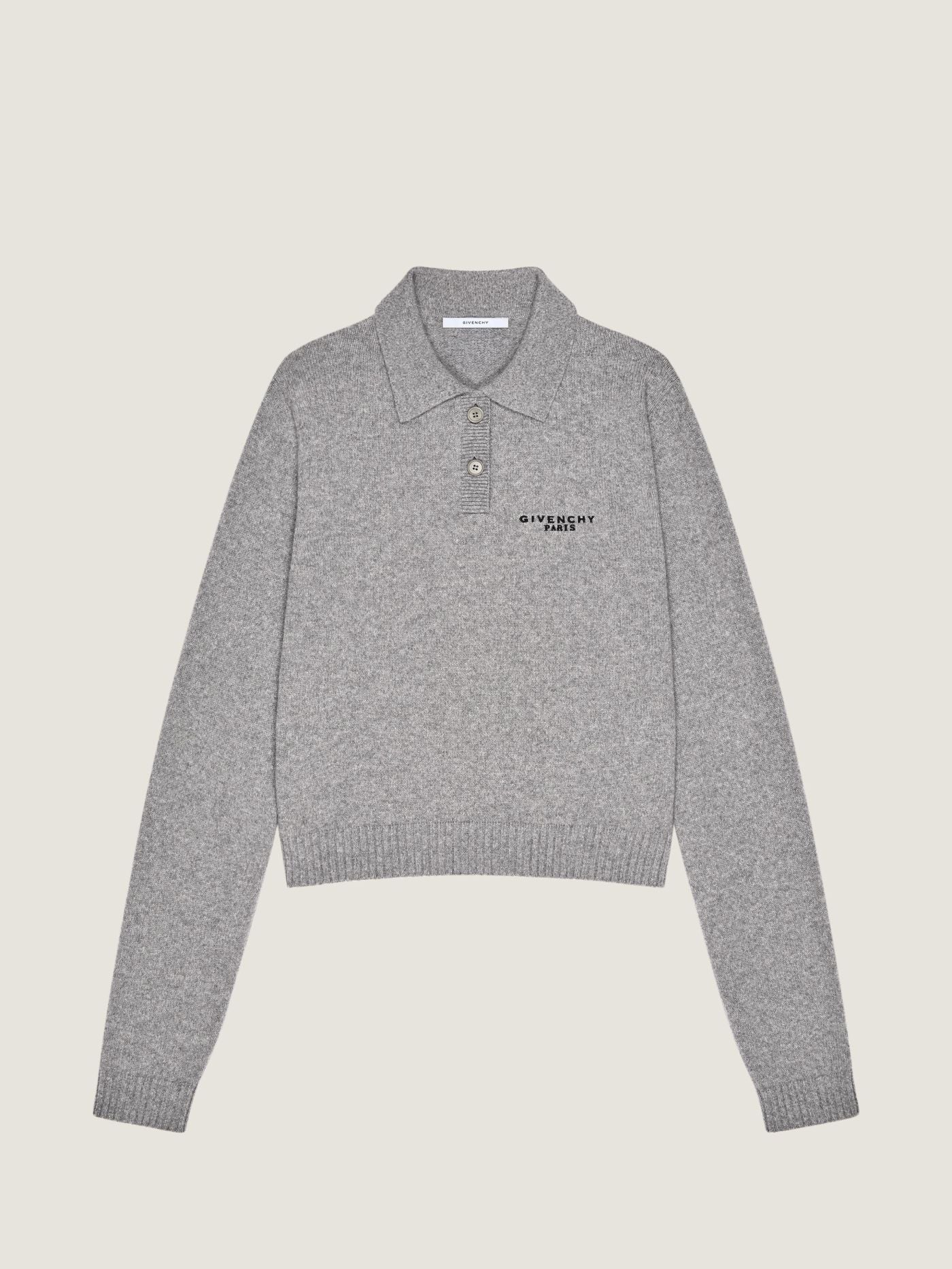 Polo in wool and cashmere