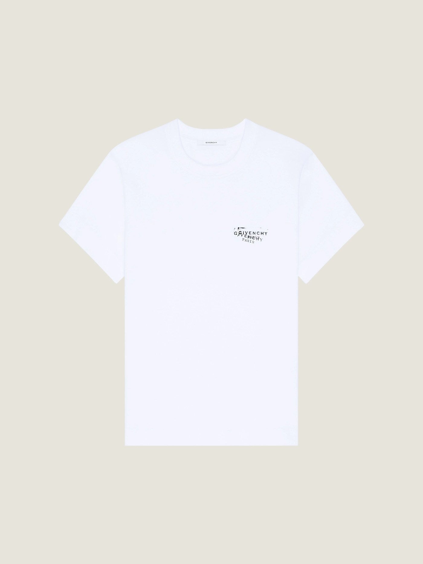 T-shirt in cotton with Givenchy Stamp print