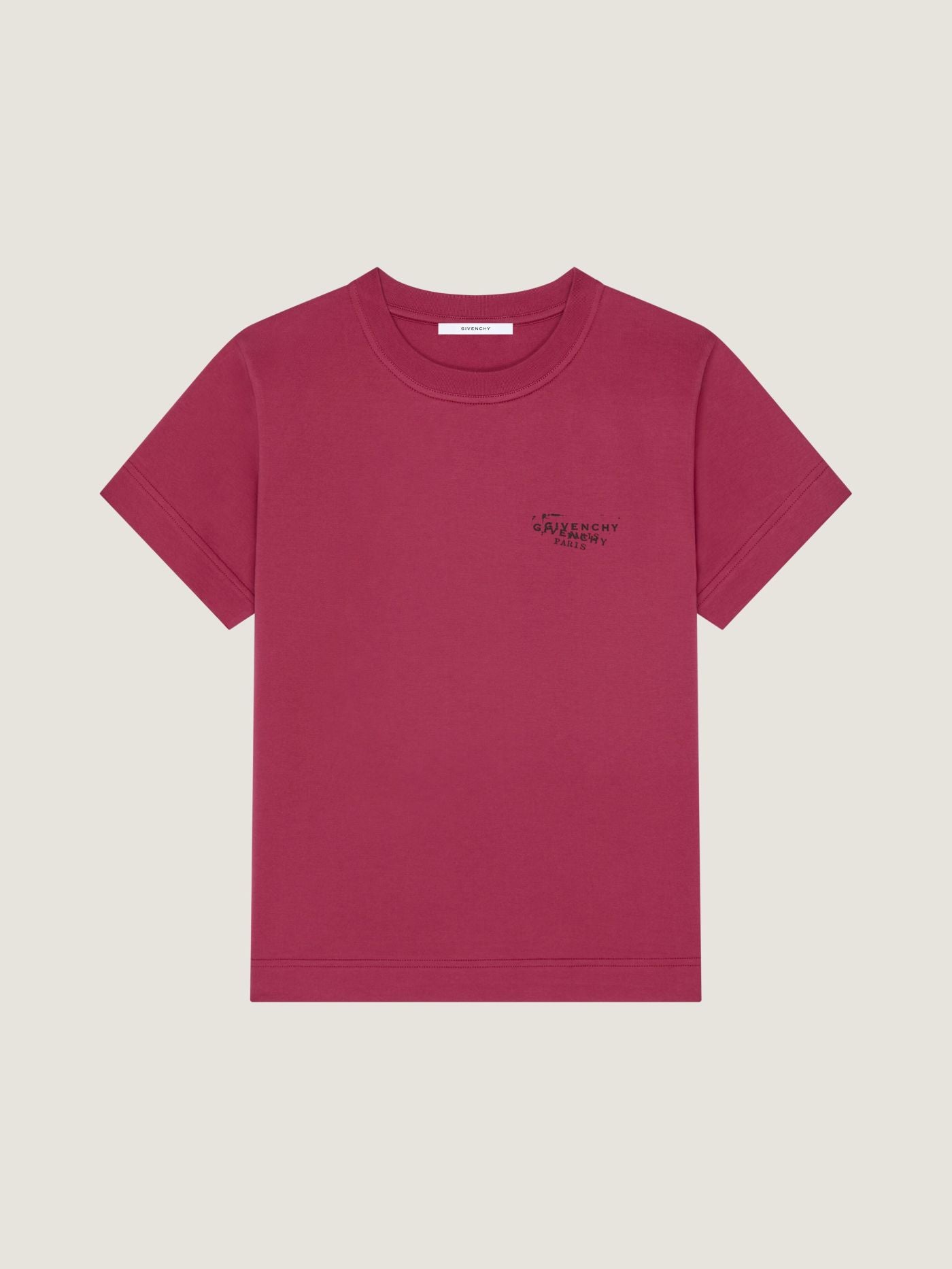 T-shirt in cotton with Givenchy Stamp print