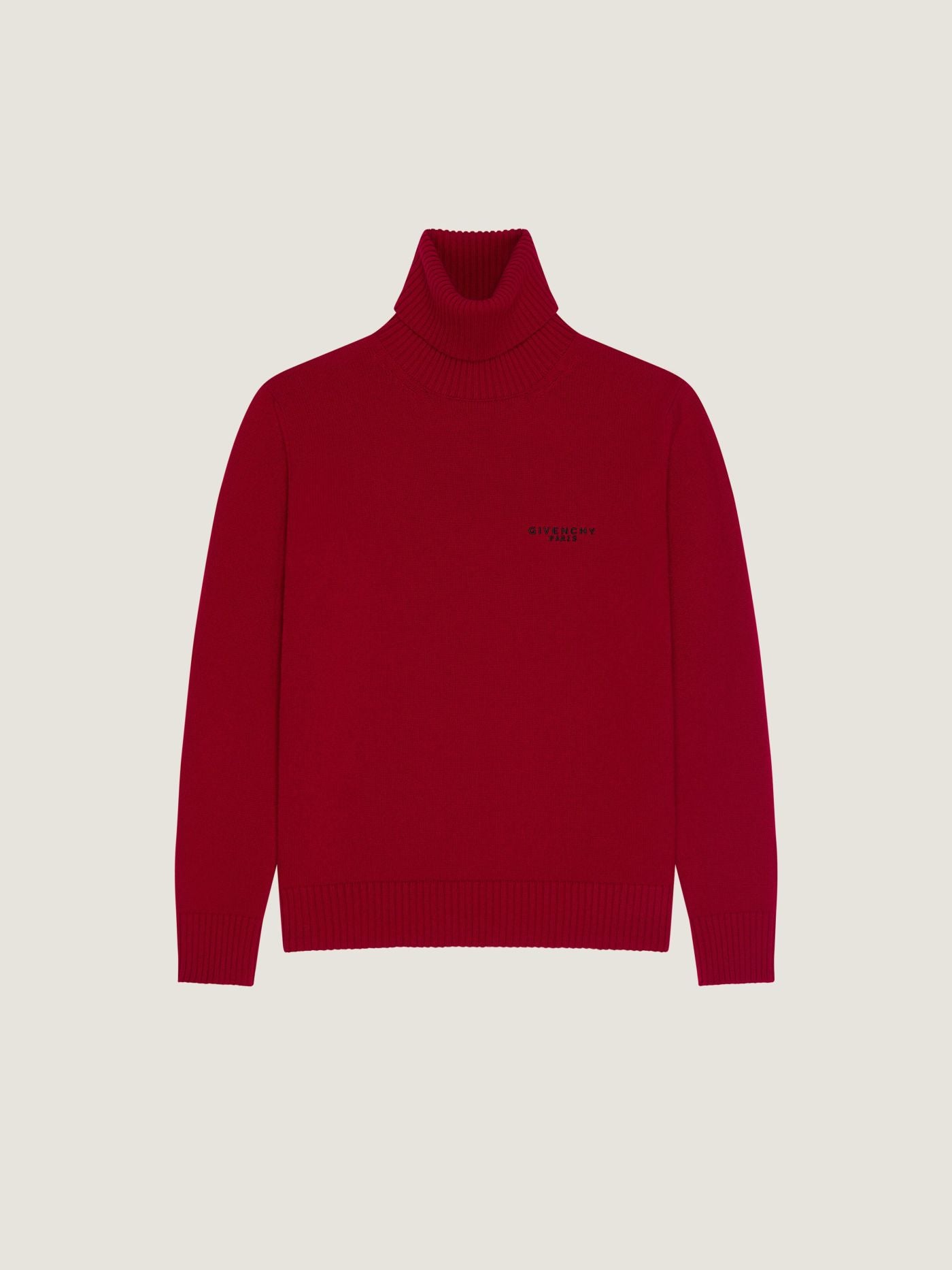Turtleneck sweater in wool and cashmere
